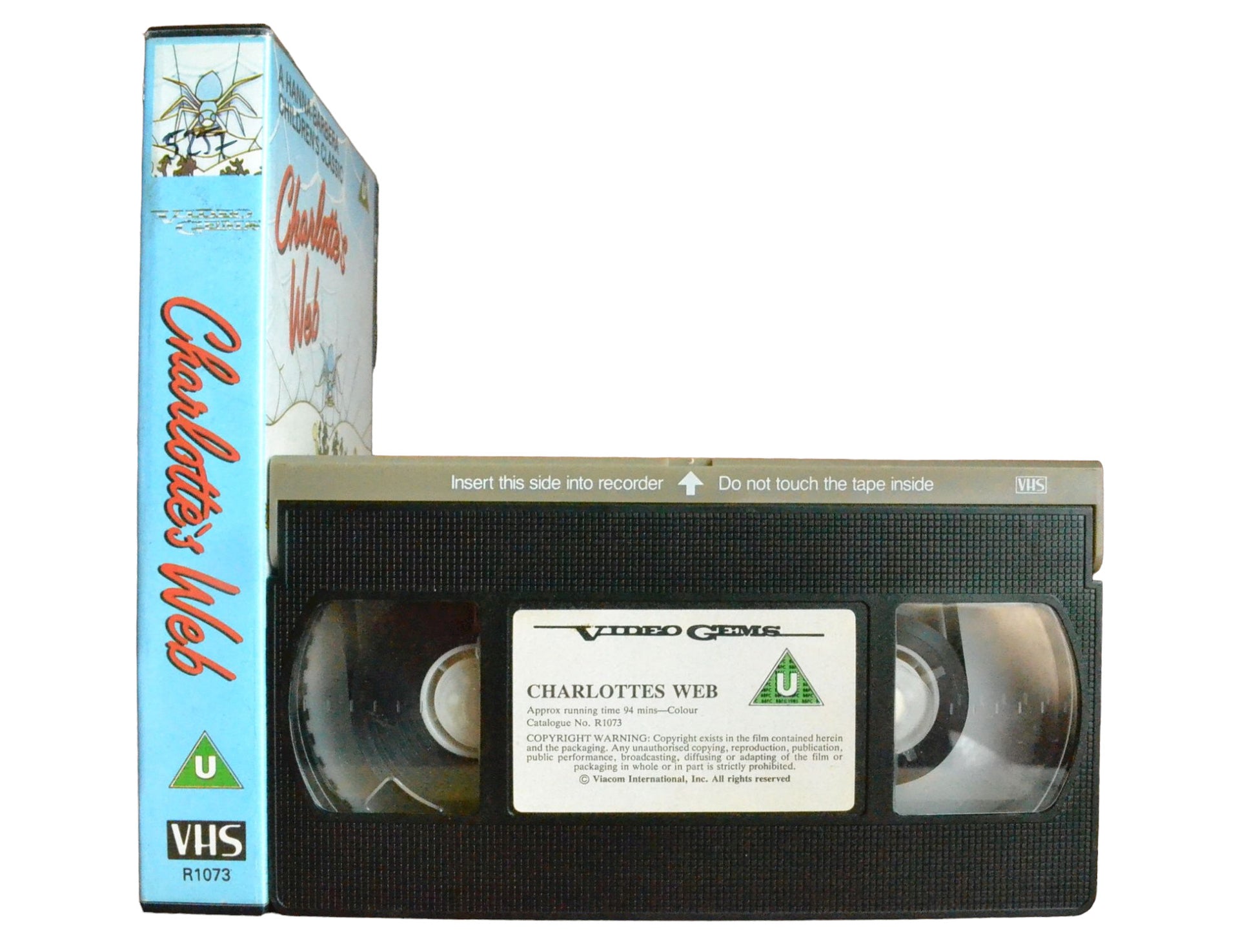 Charlotte's Web - Video Gems - Childrens - PAL - VHS-