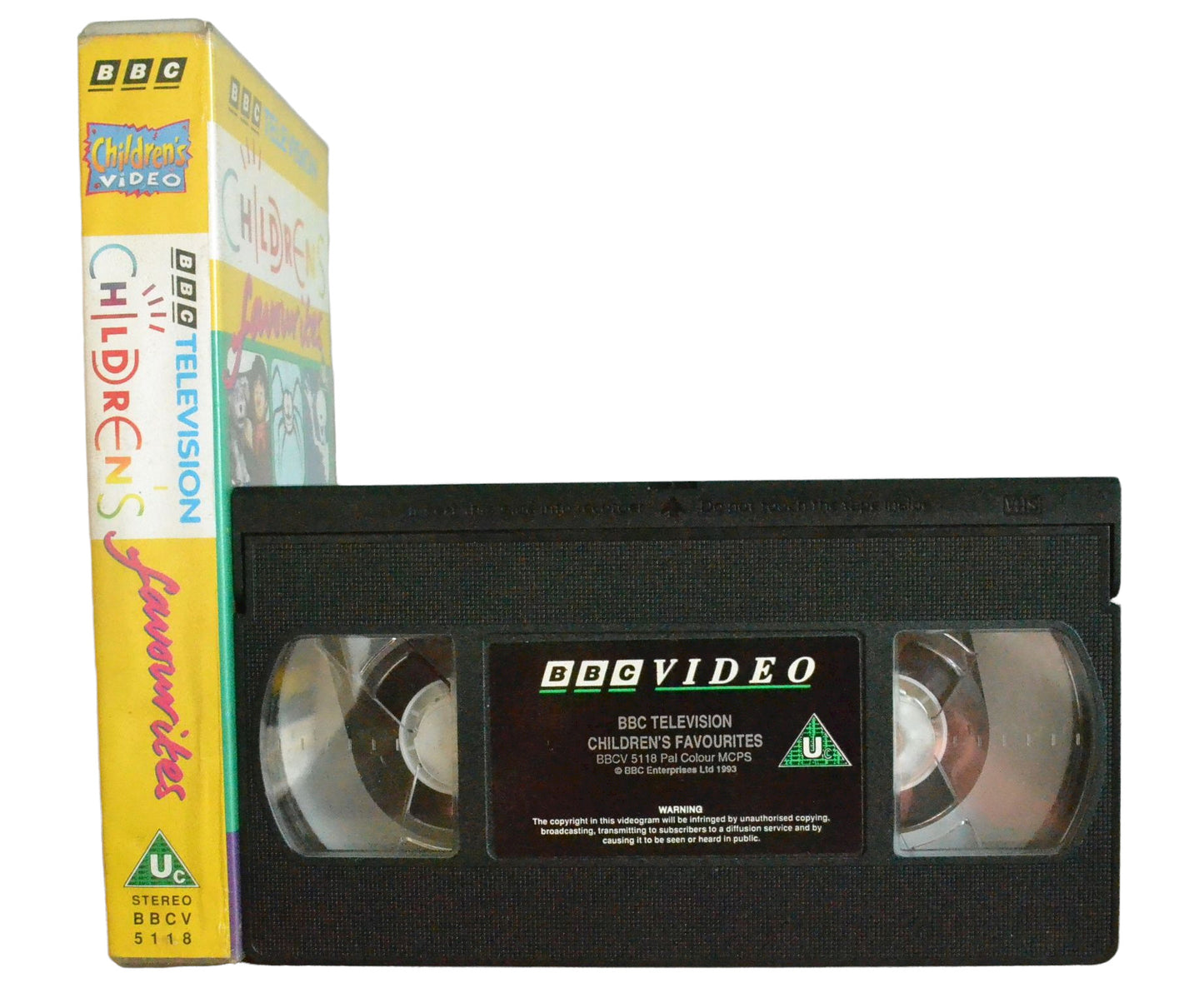 Childrens Favourites (10 of Their Greatest Adventures!) - BBC Video - Children's - Pal VHS-