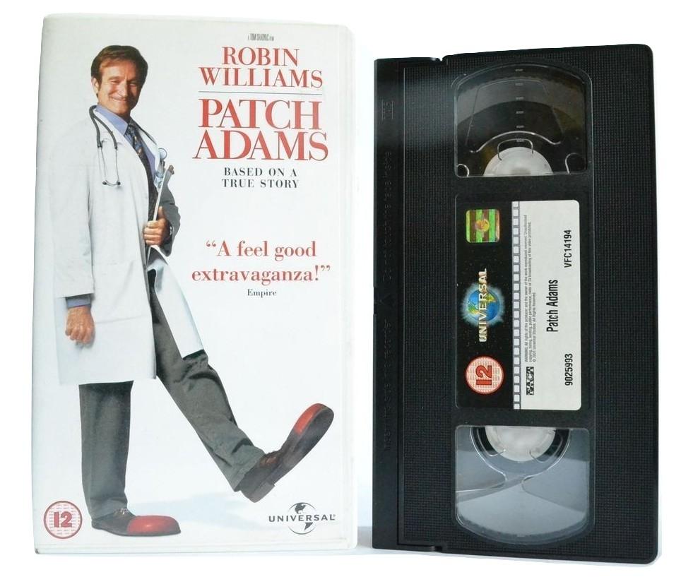 Patch Adams: Robin Williams - Tom Shadyak - Laughter Yoga Comedy - VHS-