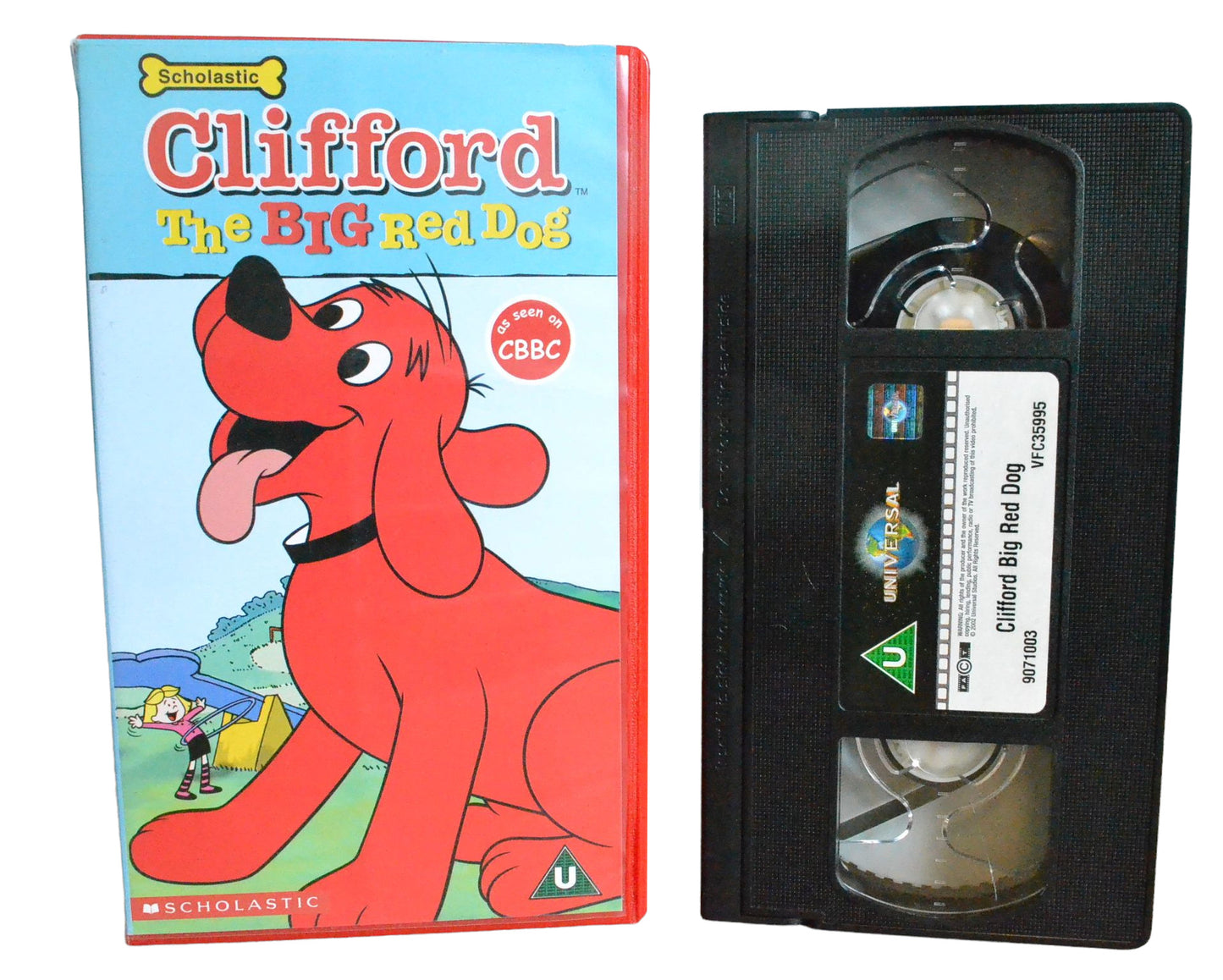 Clifford : The Big Red Dog - Universal Video - 9071003 - Children - Pal - VHS-