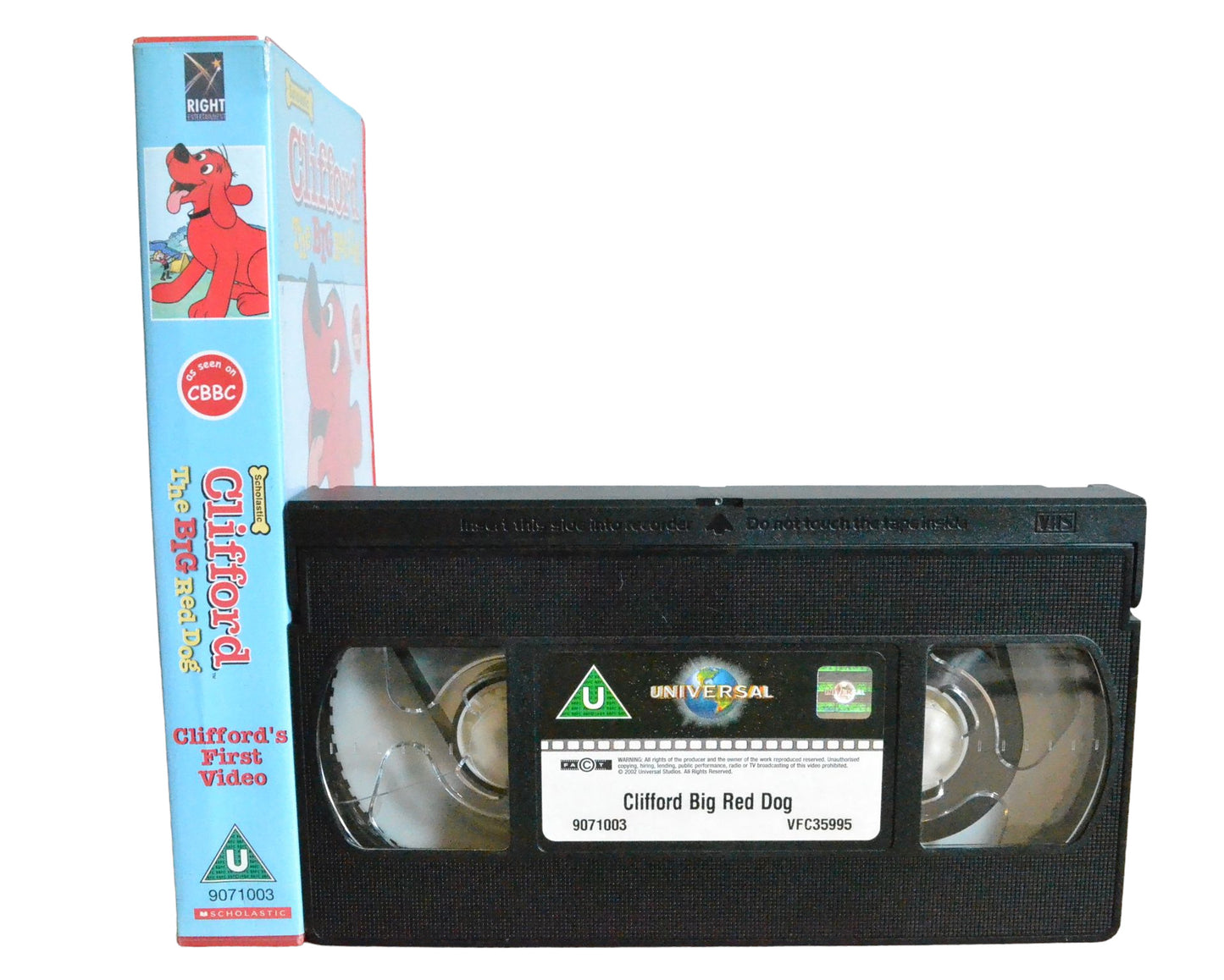 Clifford : The Big Red Dog - Universal Video - 9071003 - Children - Pal - VHS-