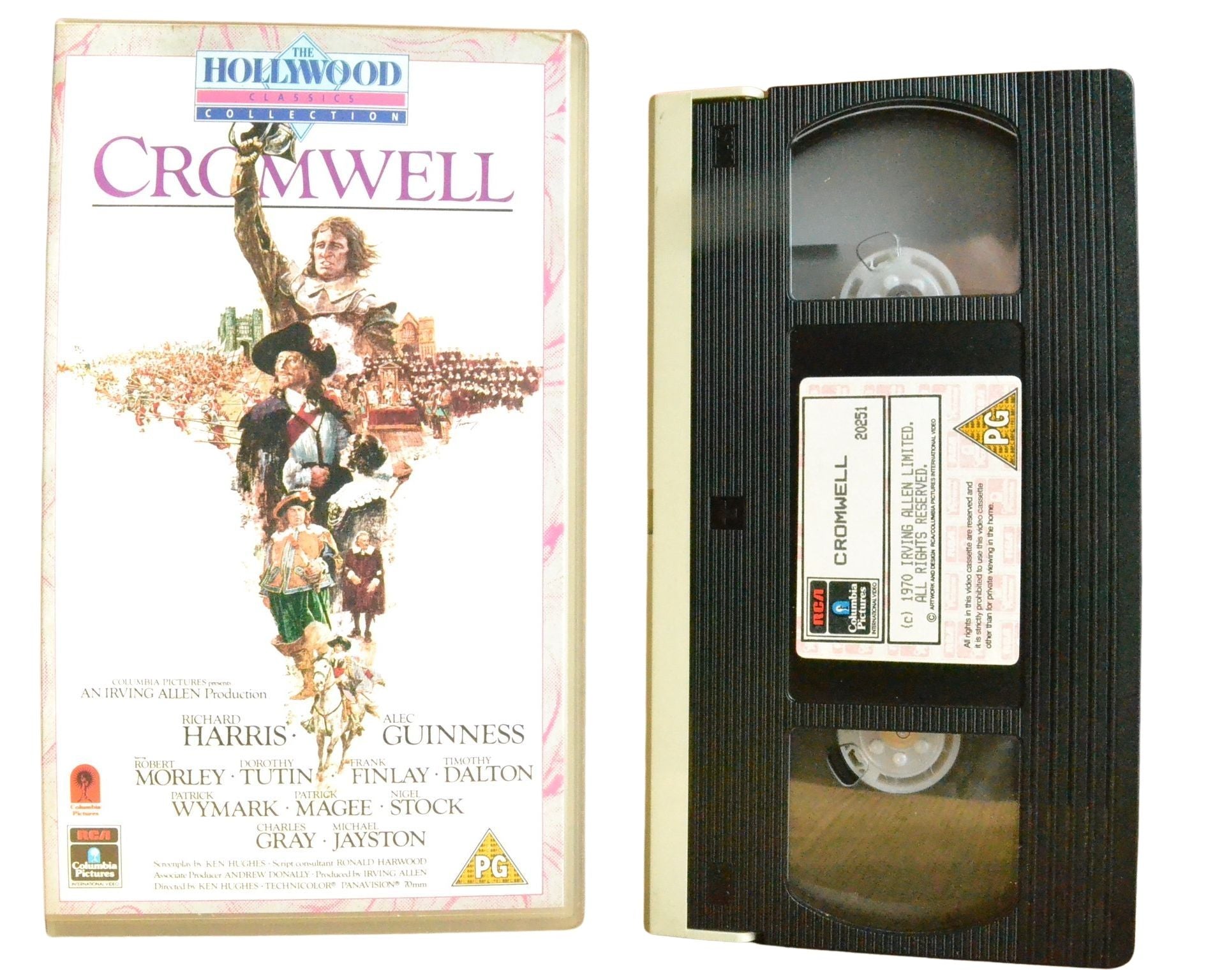 Cromwell - Richard Harris - Vintage - Pal VHS-