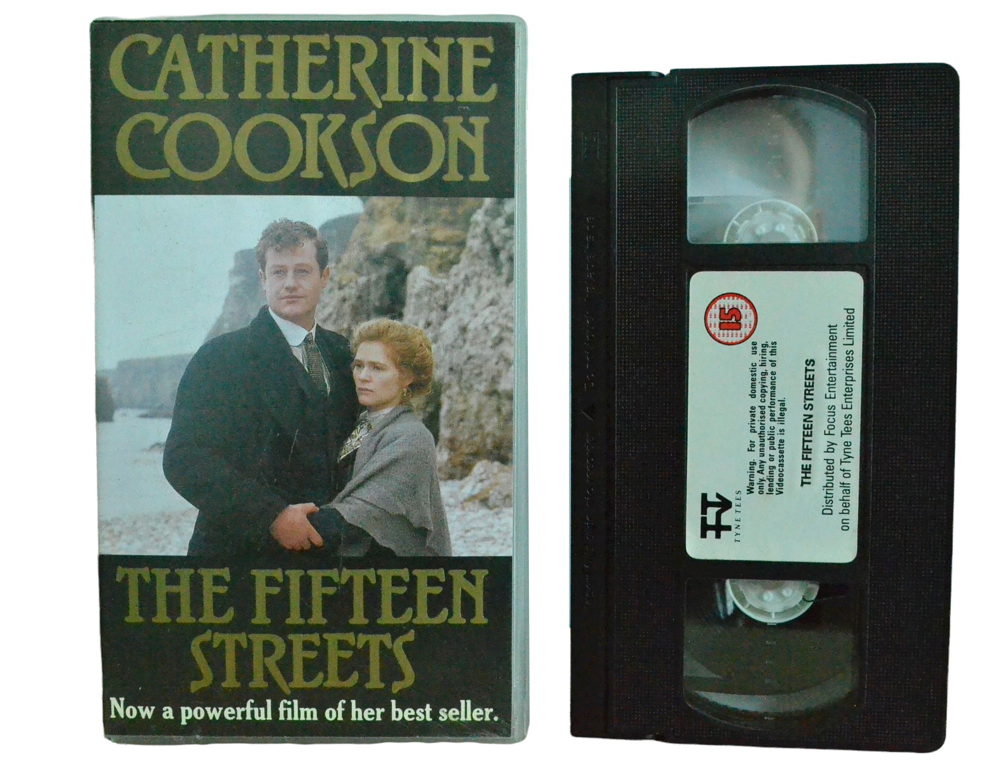 Catherine Cookson's The Fifteen Streets - Owen Teale - Tyne Tees - Vintage - Pal VHS-