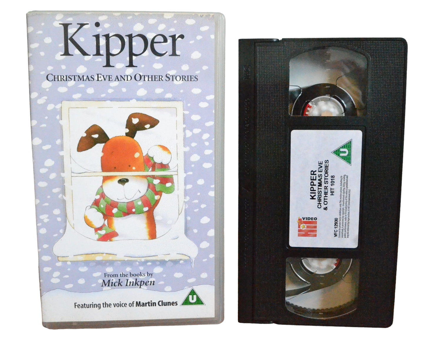 Kipper : Christmas Eve And Other Stories - Hit Video - HIT1018 - Children - Pal - VHS-