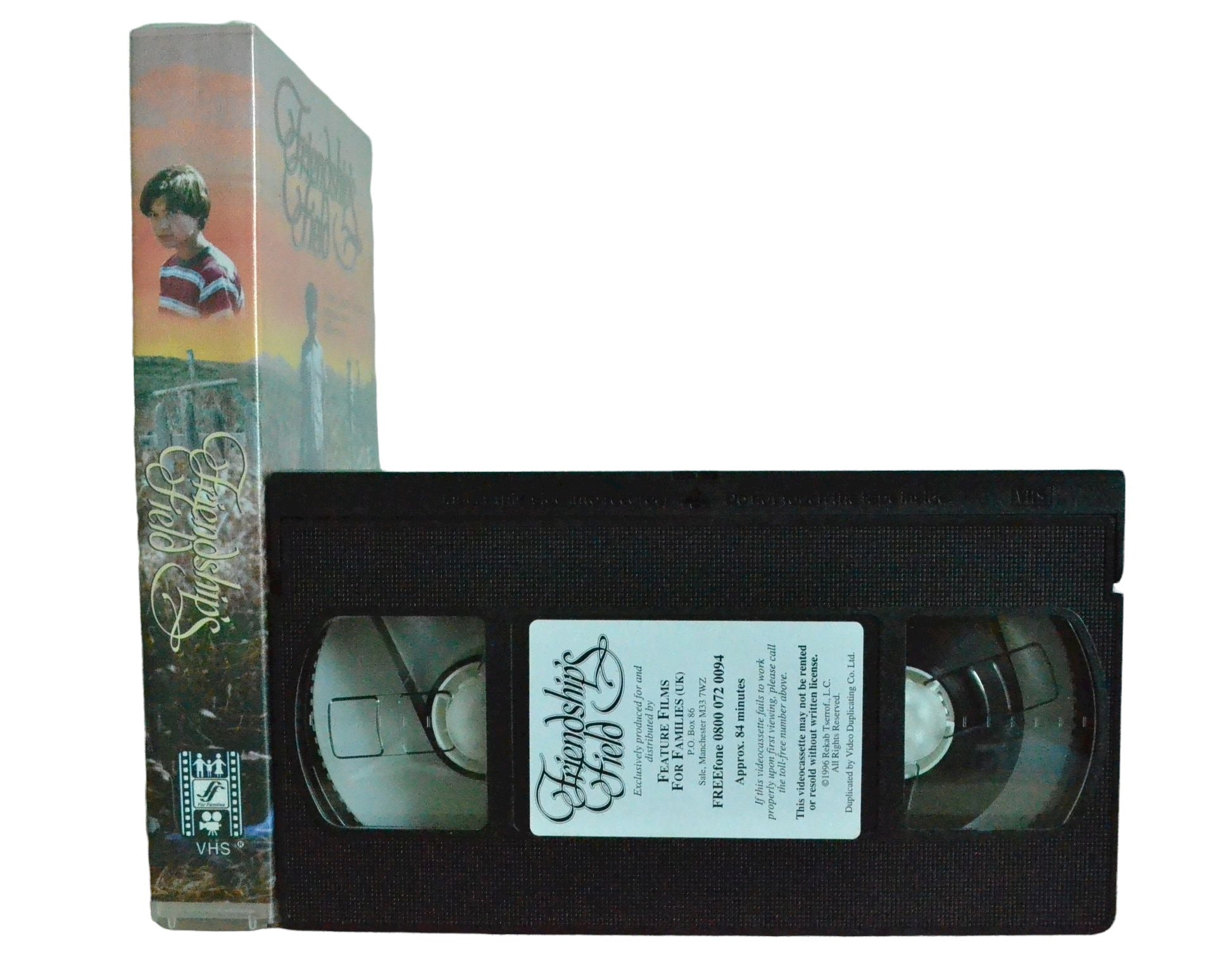 Friendship's Field - Kate Maberly - Feature Films For Families - Vintage - Pal VHS-