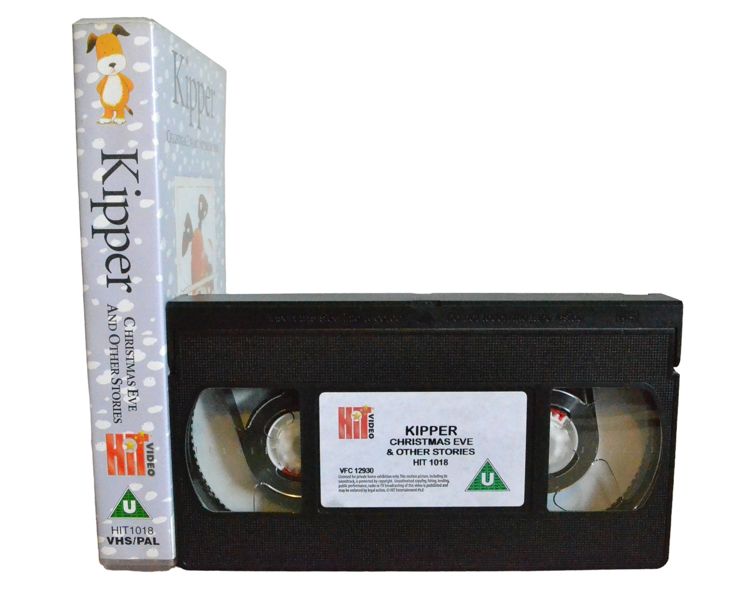 Kipper : Christmas Eve And Other Stories - Hit Video - HIT1018 - Children - Pal - VHS-