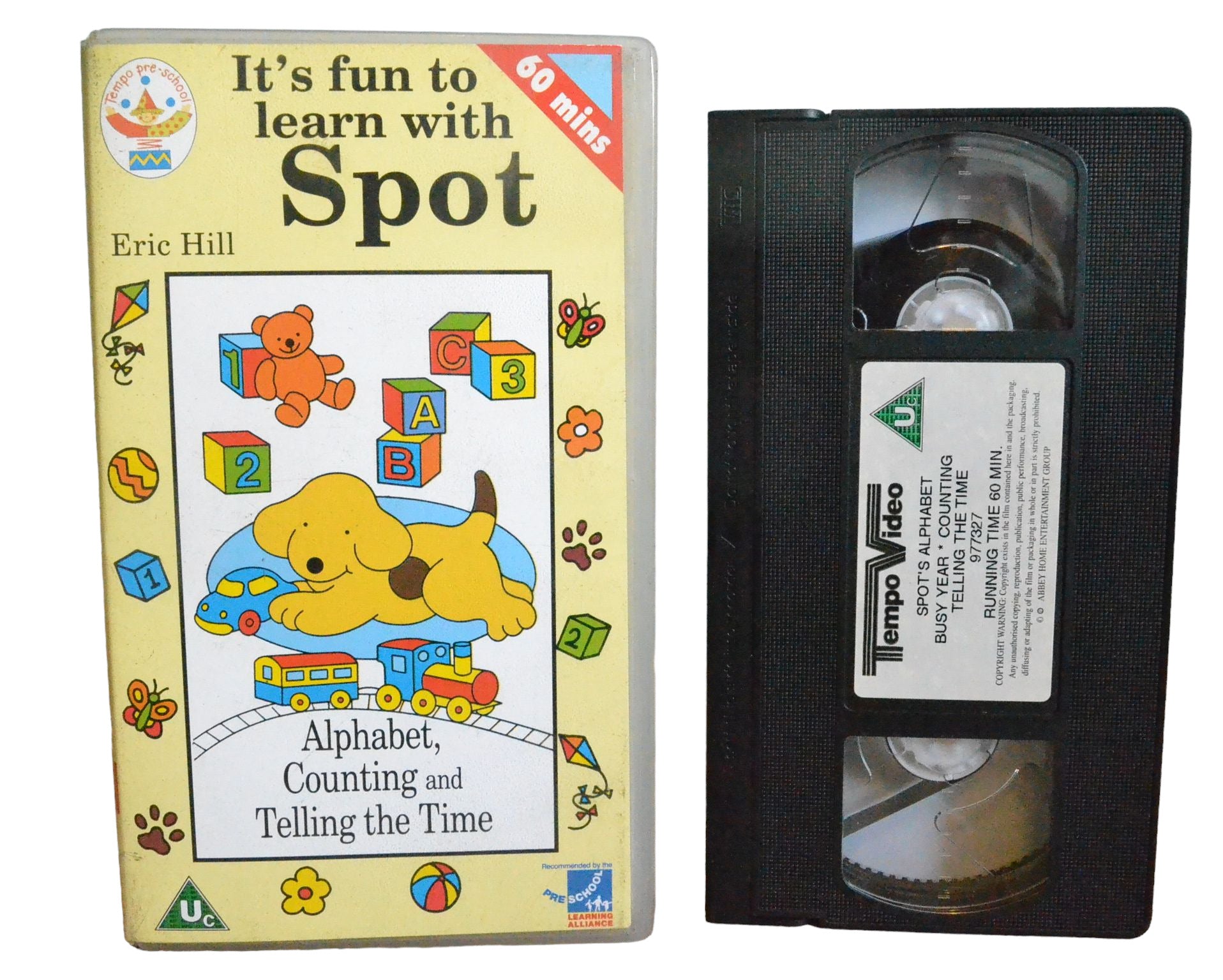 Spot's Alphabet - Tempo Video - 977327 - Children - Pal - VHS-