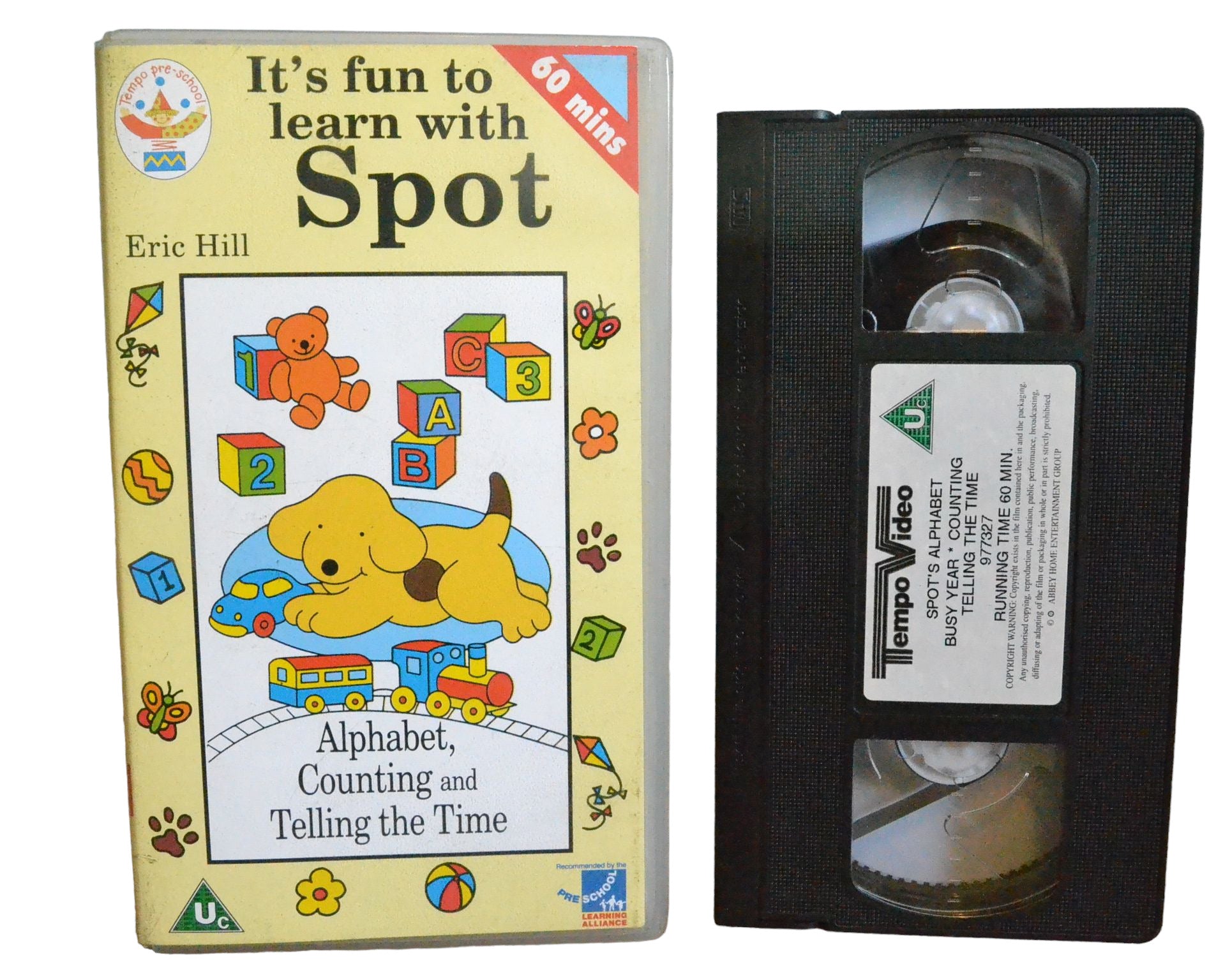 Spot's Alphabet - Tempo Video - 977327 - Children - Pal - VHS-