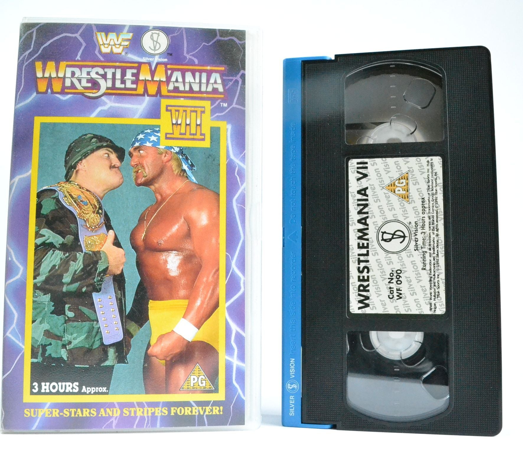 WrestleMania 7: [3 Hour Tape] WWF Wrestling - Slaughter VS Hogan (1991) VHS-