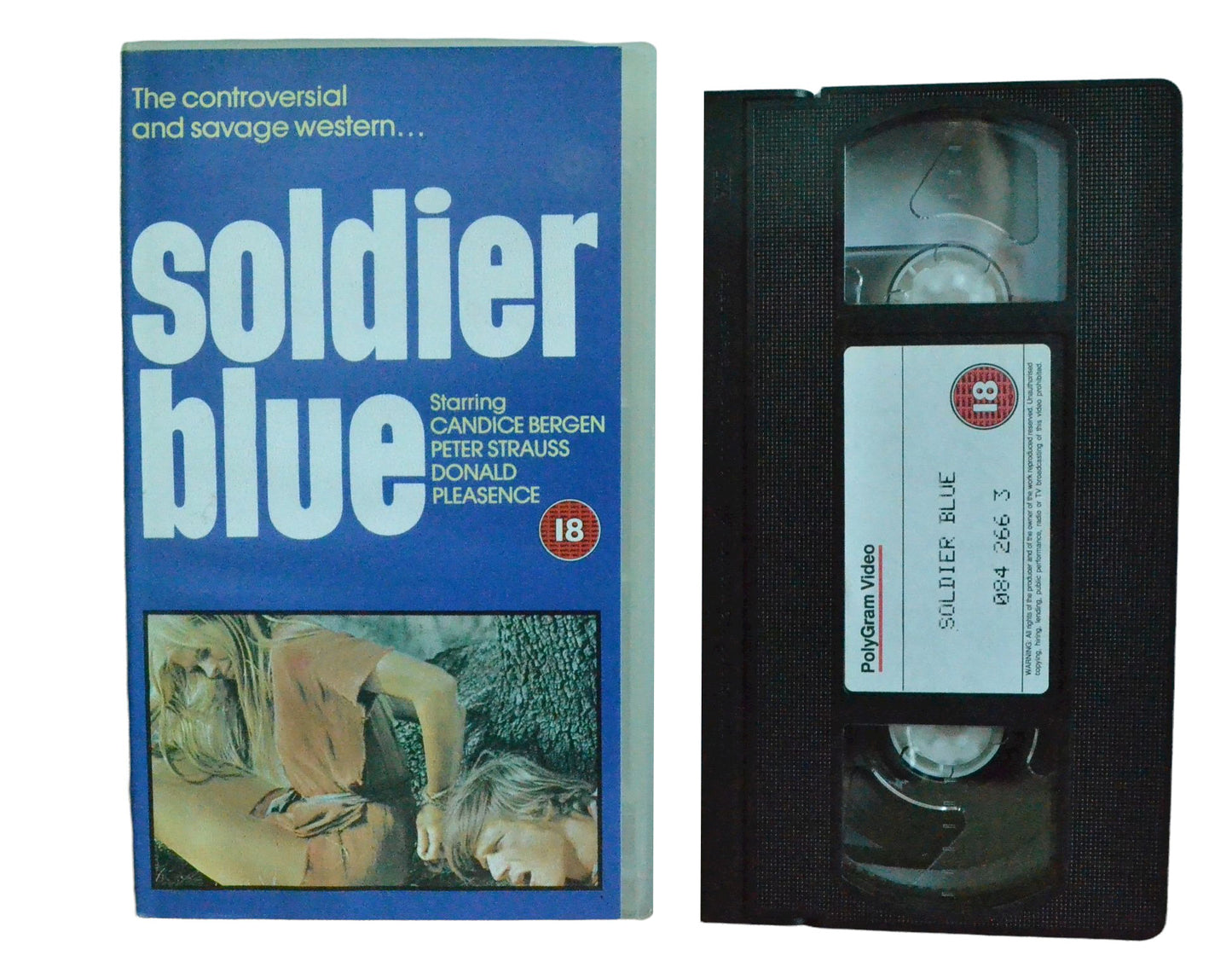 Soldier Blue - Candice Bergen - 4Front Video - Vintage - Pal VHS-