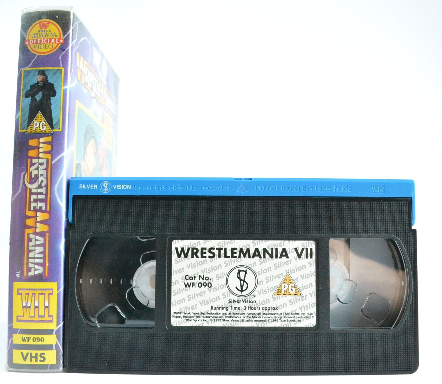 WrestleMania 7: [3 Hour Tape] WWF Wrestling - Slaughter VS Hogan (1991) VHS-