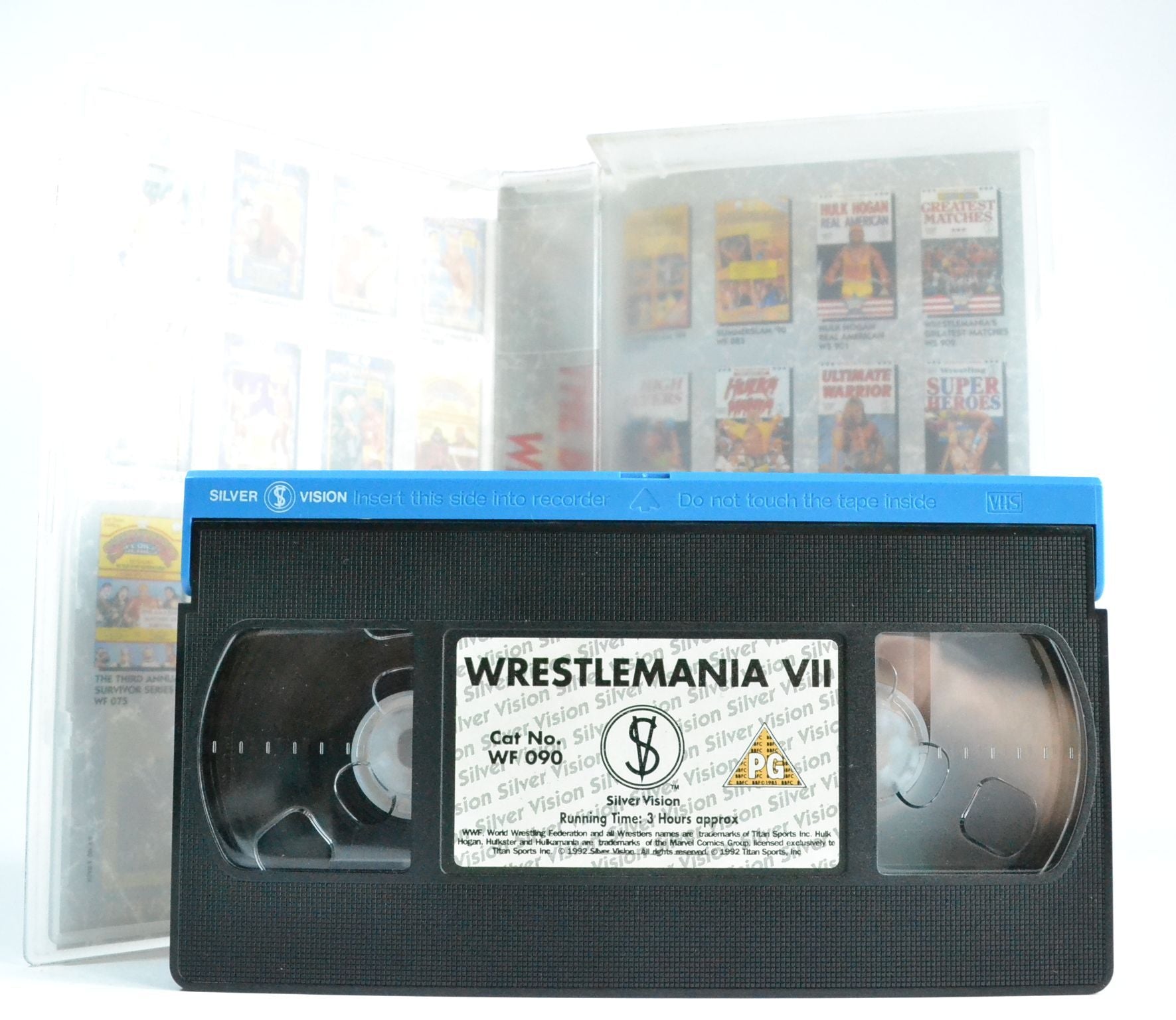 WrestleMania 7: [3 Hour Tape] WWF Wrestling - Slaughter VS Hogan (1991) VHS-