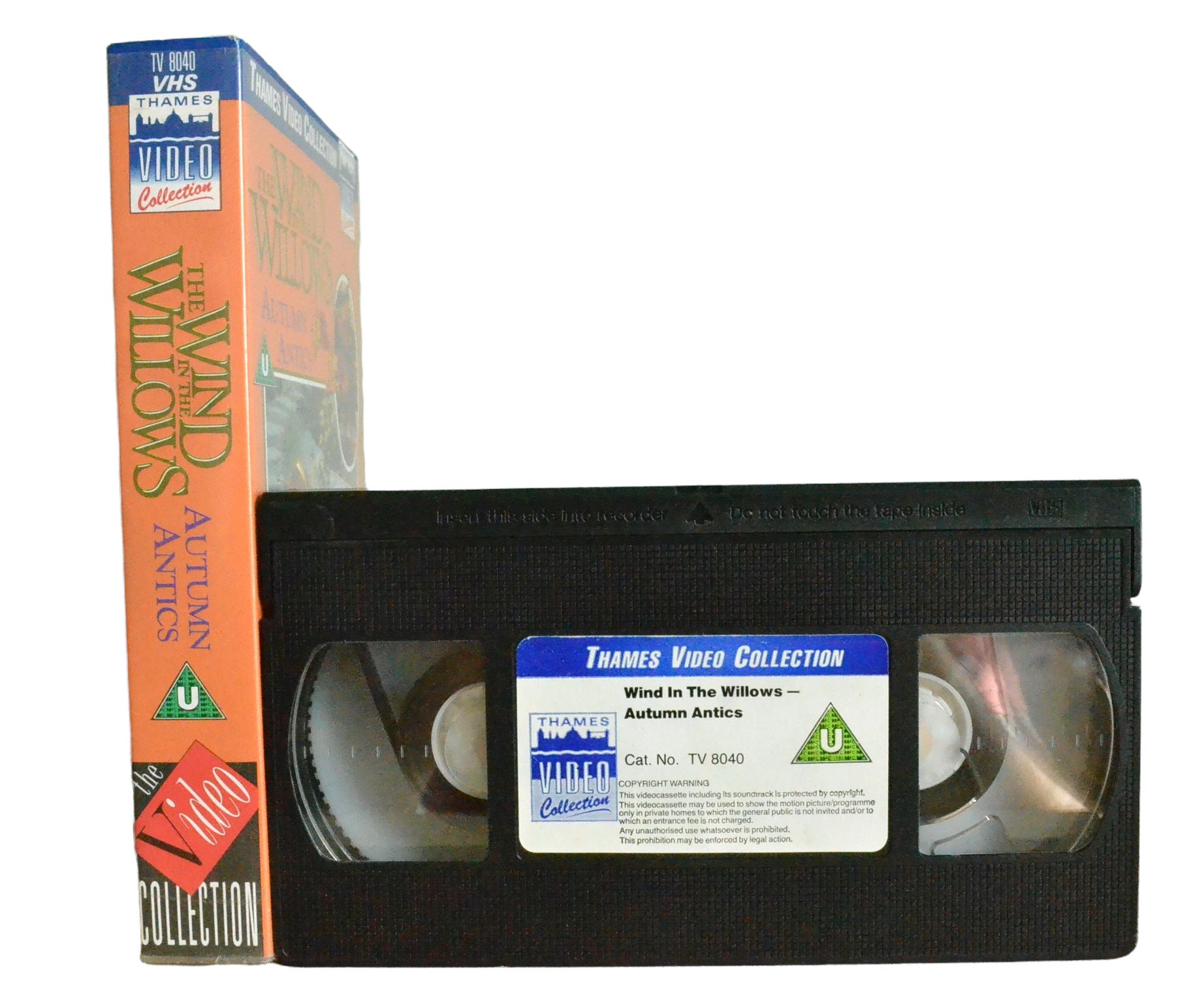 The Wind In The Willows - Autumn Antics - Thames Video Collection - Children's - Pal VHS-