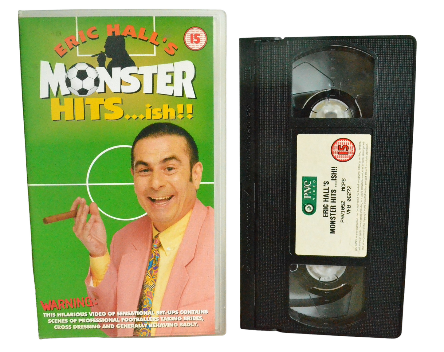 Eric Hall's : Monster Hits ...Ish!! - Eric Hall - PNE Video - PNV1052 - Comedy - Pal - VHS-