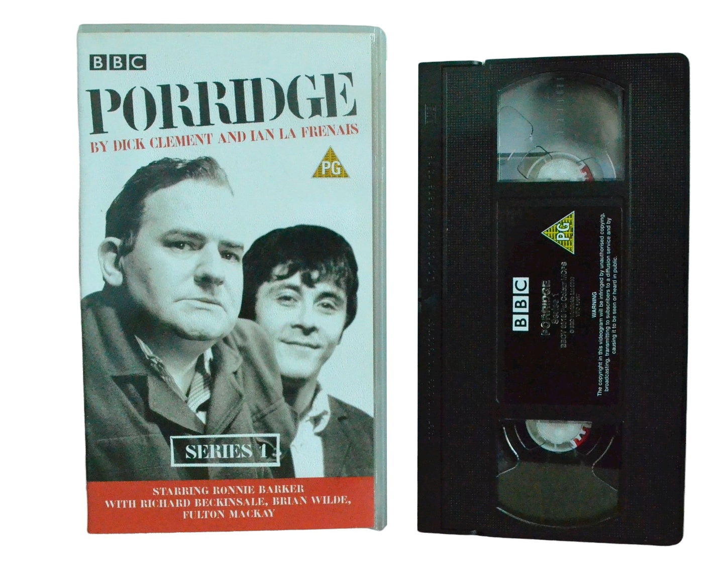 Porridge - Series 1 - Ronnie Barker - BBC Video - Vintage - Pal VHS-