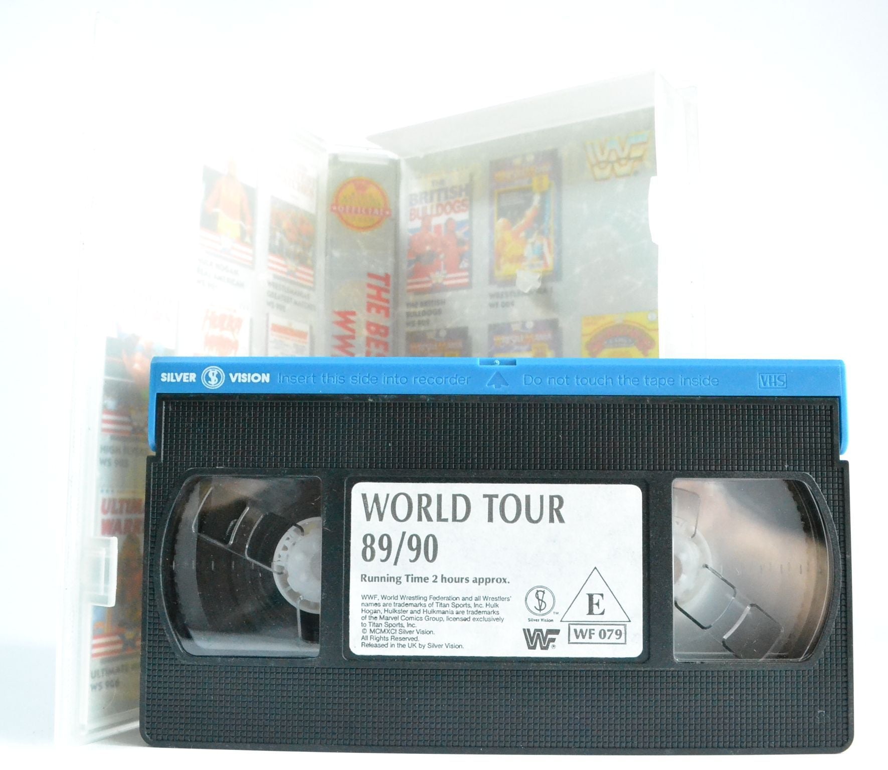 WWF: The First World Tour; Dino Bravo VS Bret Hart - Wrestling - Silver Vision - VHS-