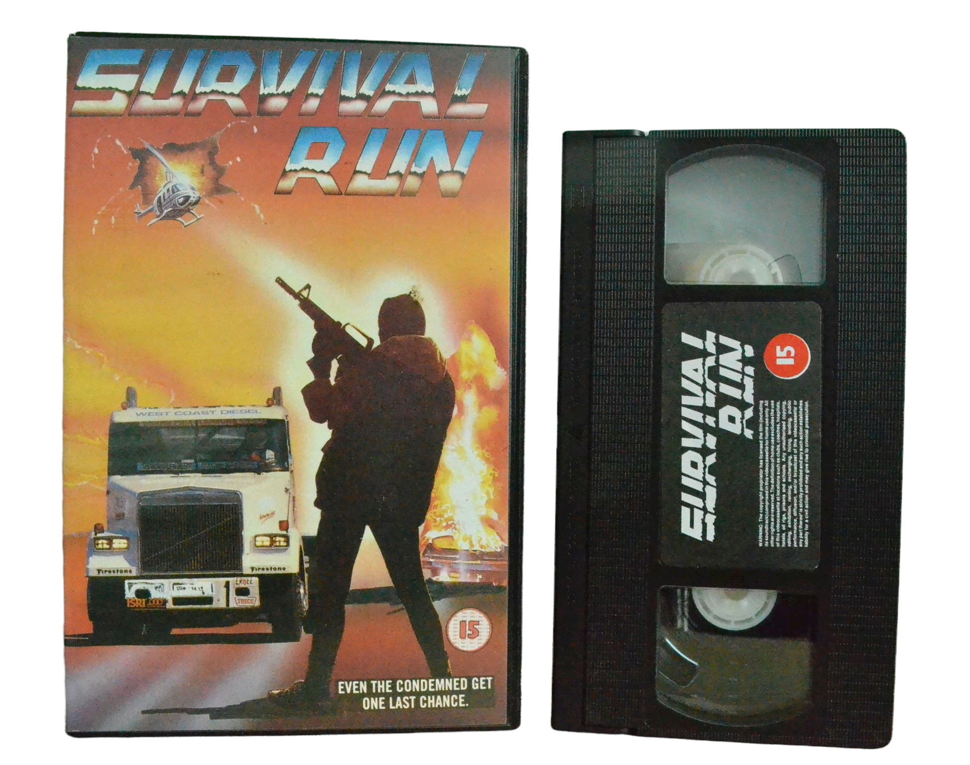 Survival Run - Peter Graves - Revolution - Vintage - Pal VHS-