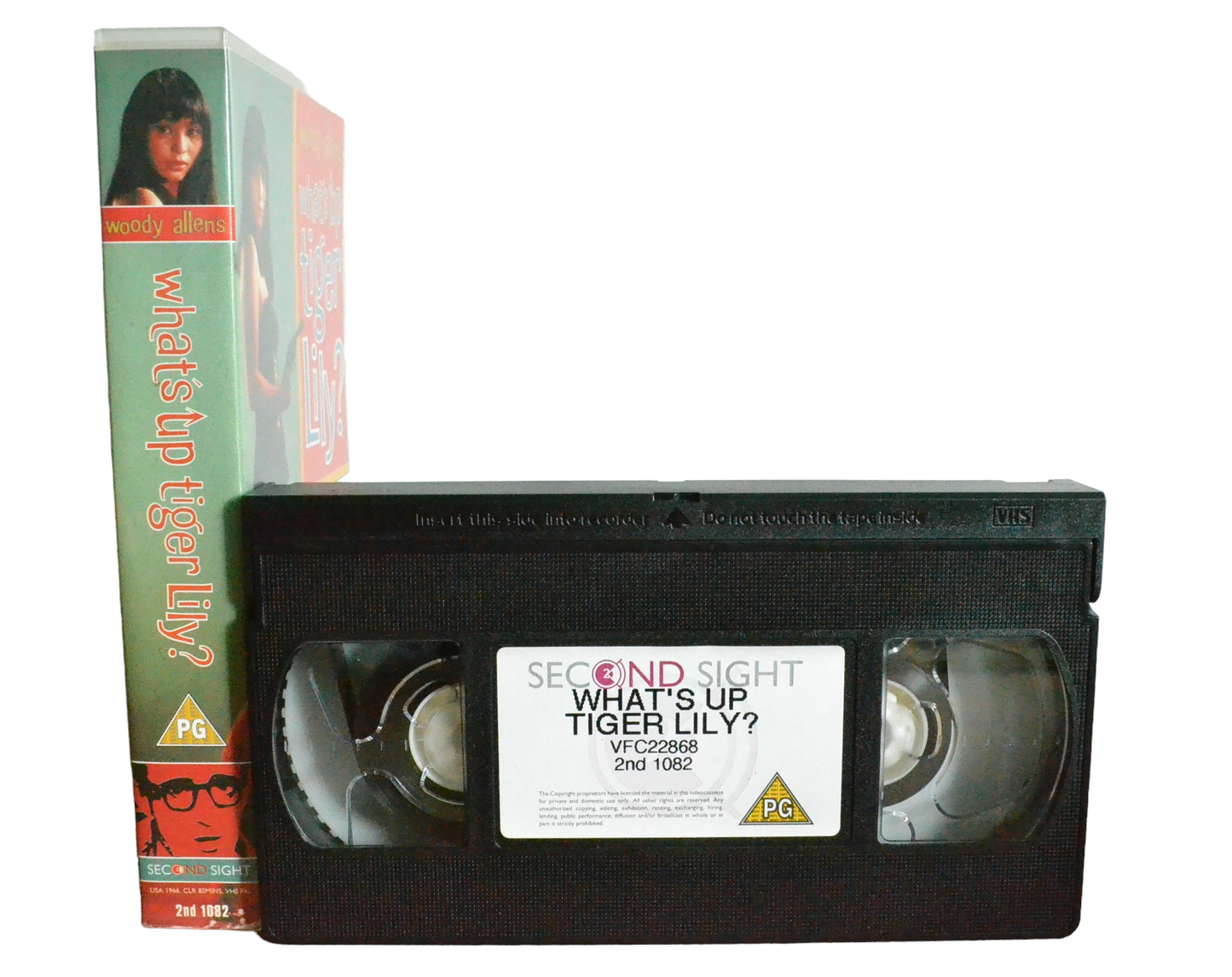 What's Up Tiger Lily? - Woody Allen - Second Sight - 2nd1082 - Comedy - Pal - VHS-