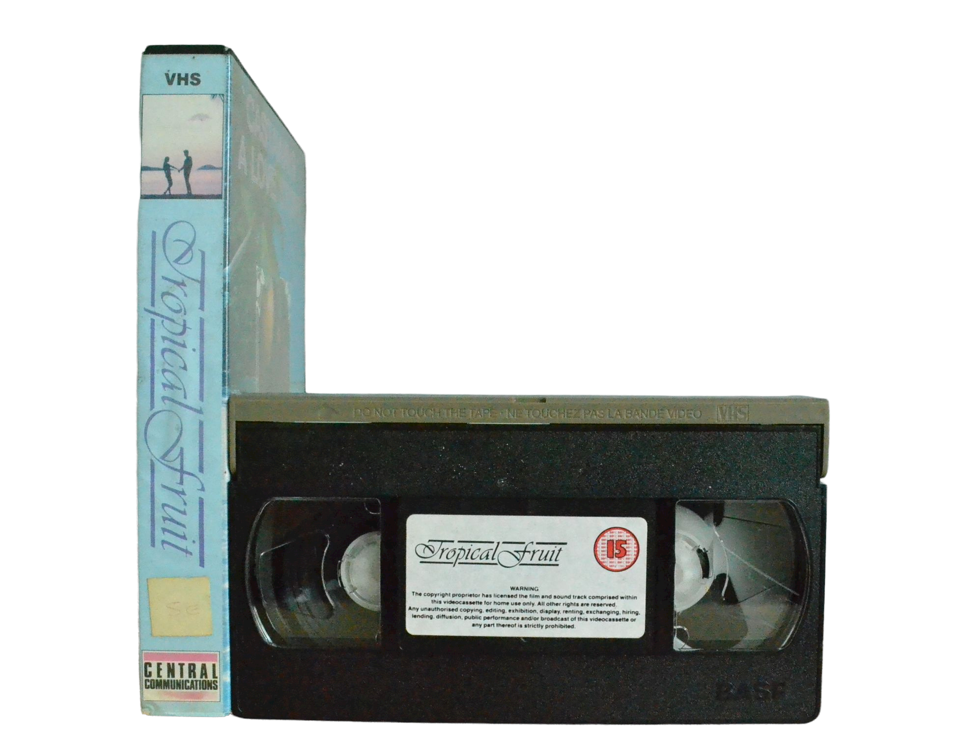 Castaways' A Love Story - Tropical Fruit - Sabrina Siani - Central Communication - Vintage - Pal VHS-