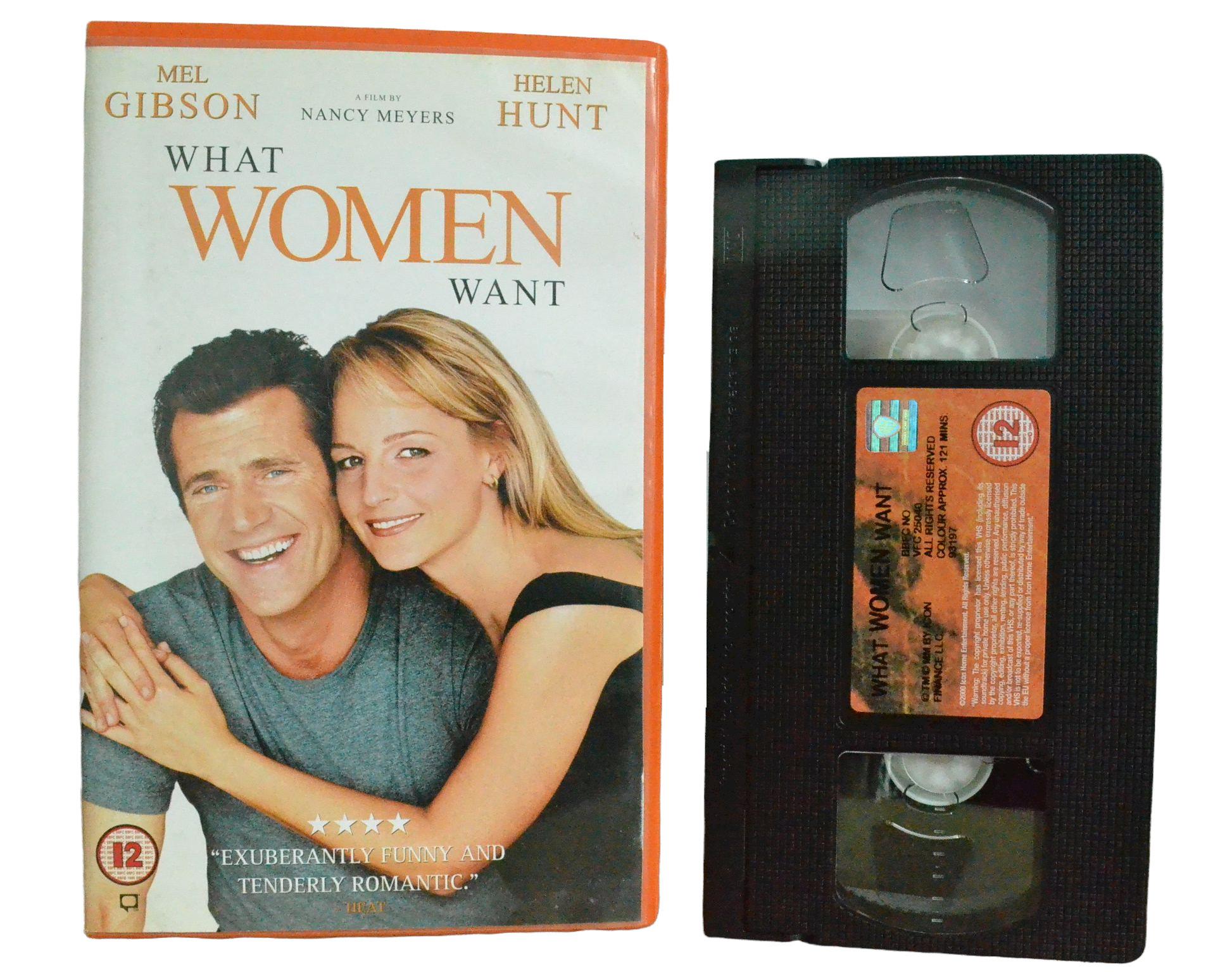 What Women Want - Mel Gibson - Warner Home Video - Vintage - Pal VHS-