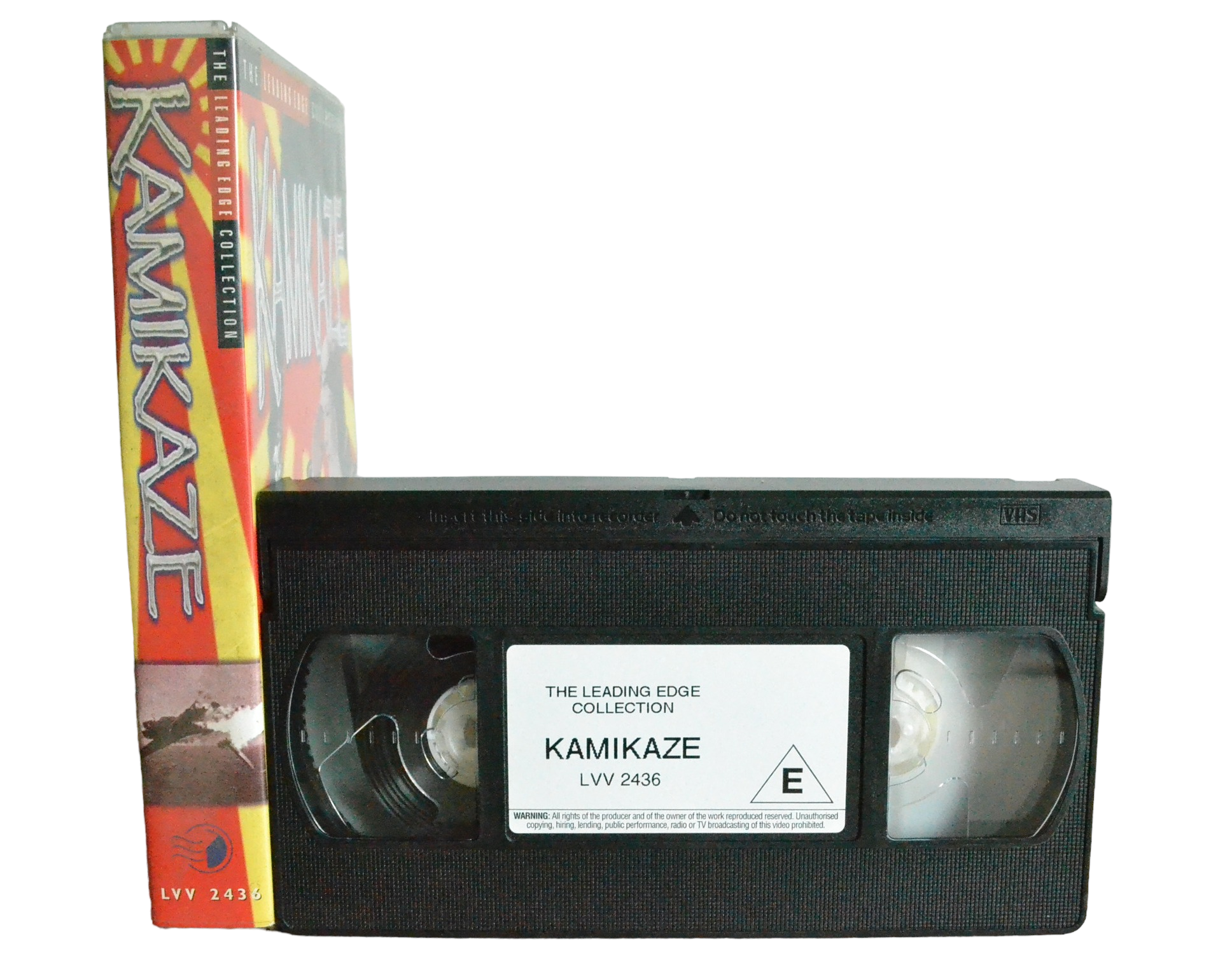 Kamikaze - Richard Bohringer - The Leading Edge Collection - LVV2436 - Drama - Pal - VHS-