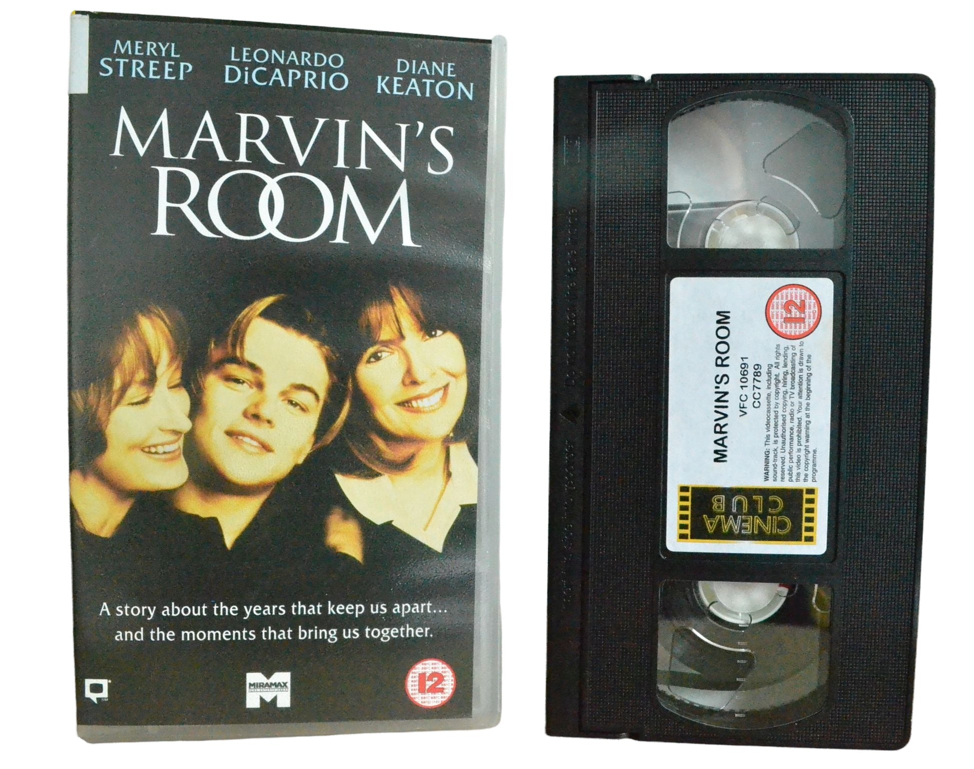 Marvin's Room - Leonardo DiCaprio - Cinema Club - Vintage - Pal VHS-