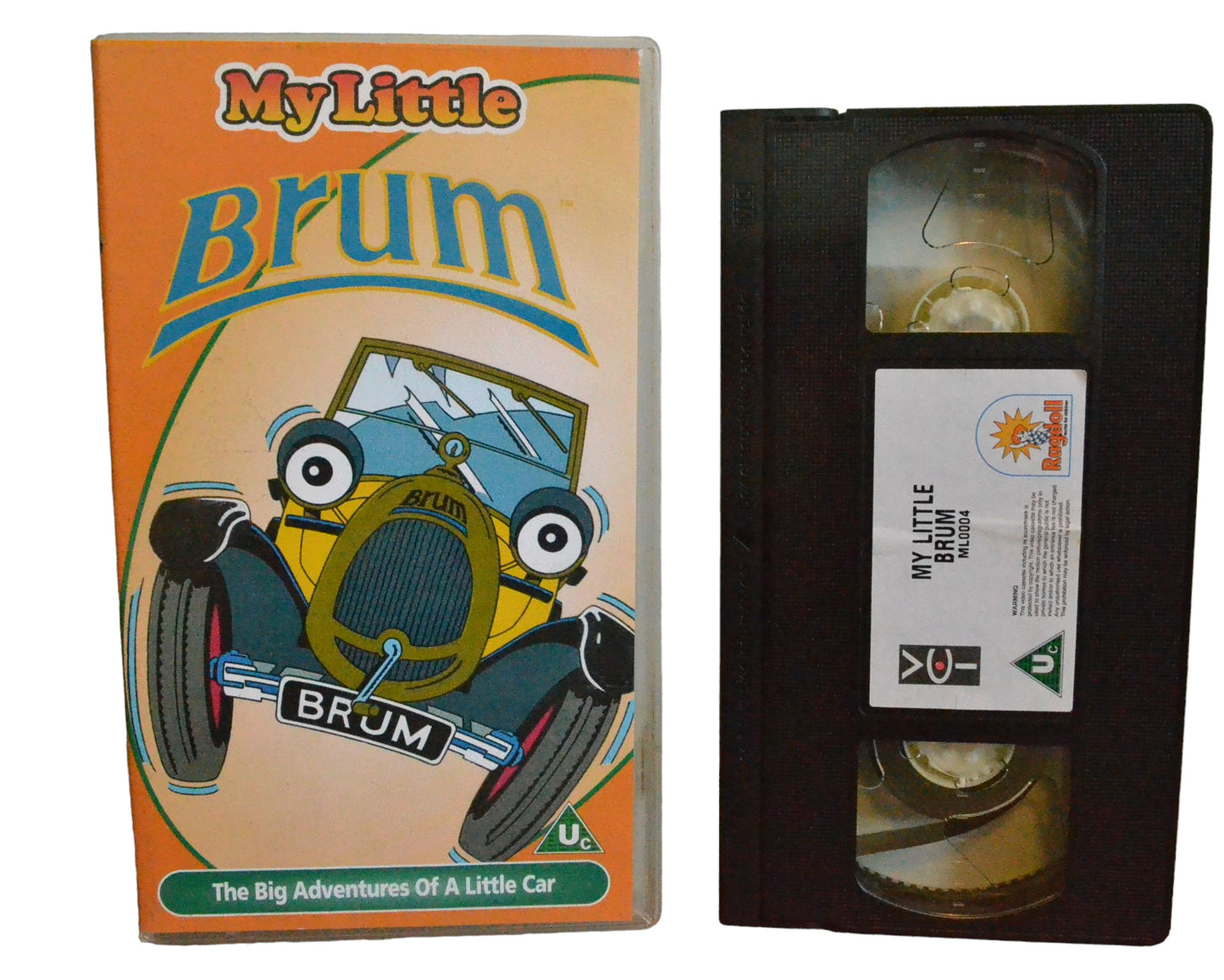 My Little Brum (The Big Adventures Of A Little Car) - Ragdoll - ML0004 - Children - Pal - VHS-