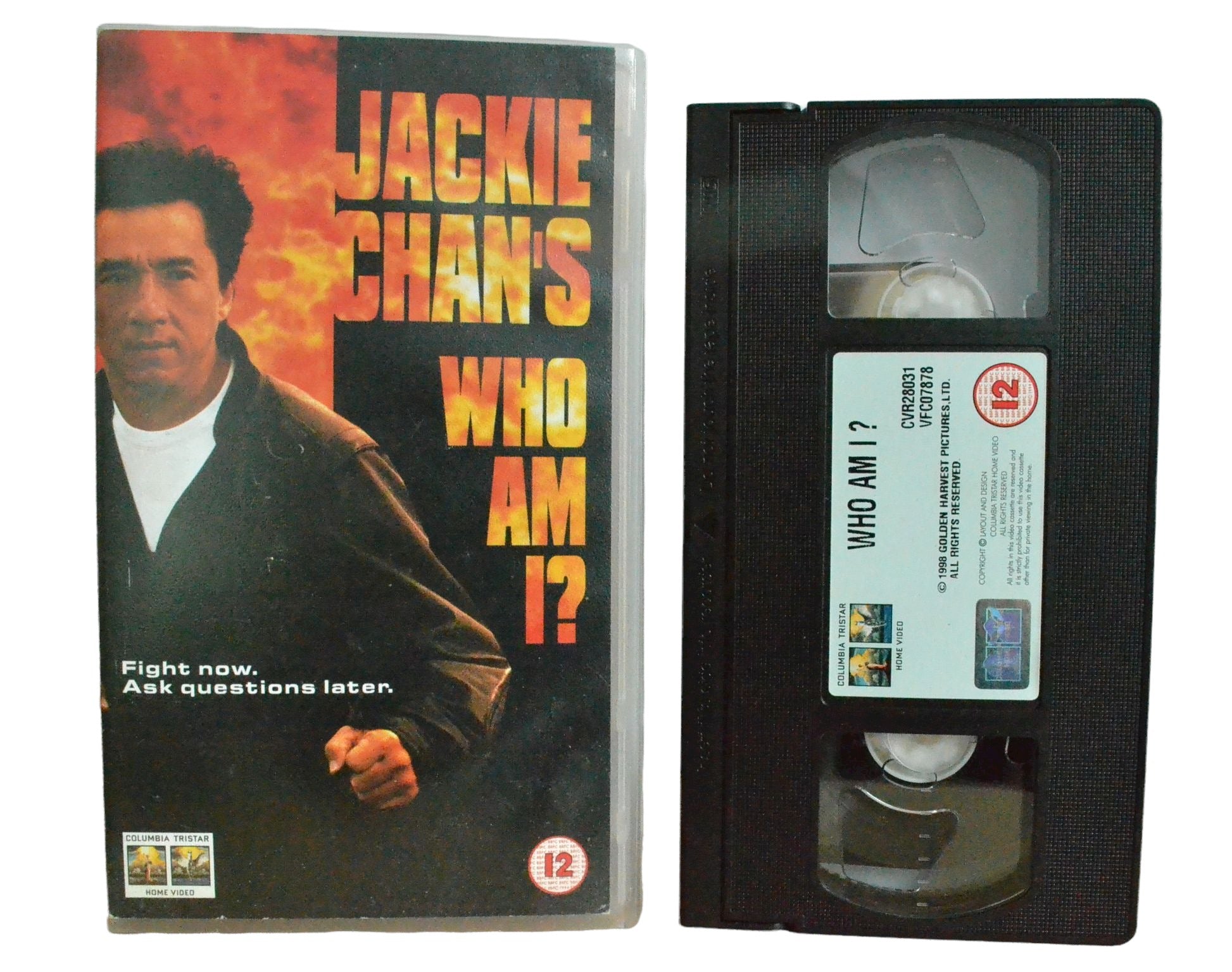 Jackie Chan's Who Am I? - Jackie Chan - Columbia Tristar Home Video - Vintage - Pal VHS-