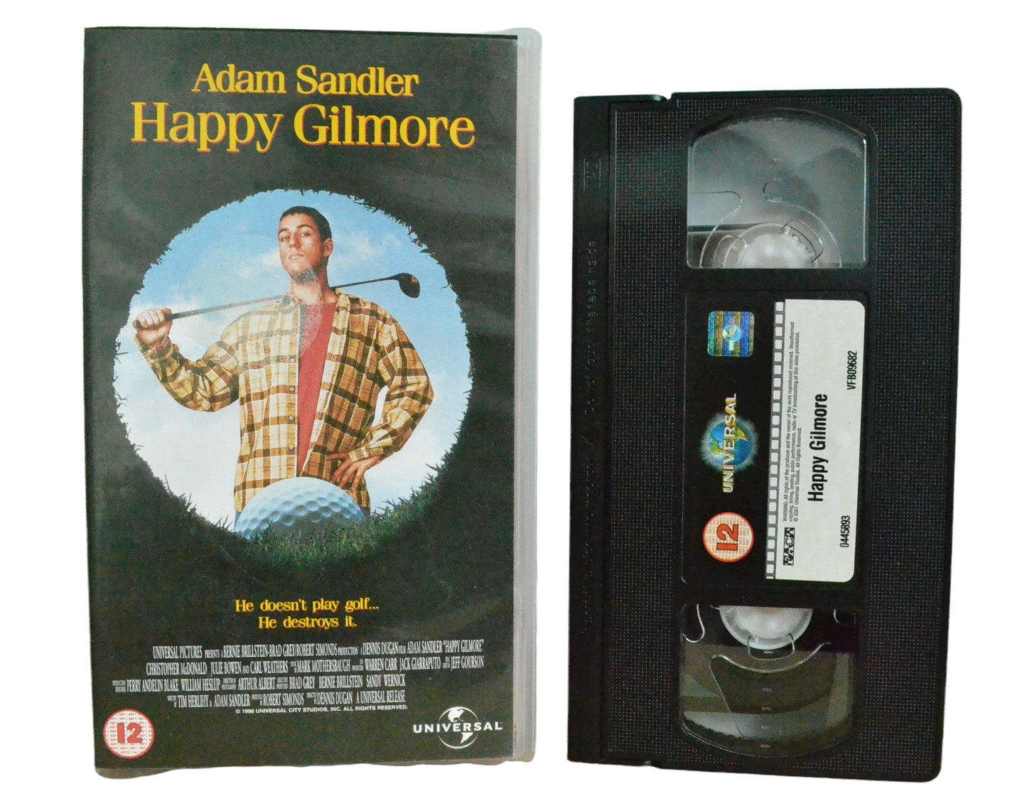 Happy Gilmore - Adam Sandlers - 4Front Video - Vintage - Pal VHS-