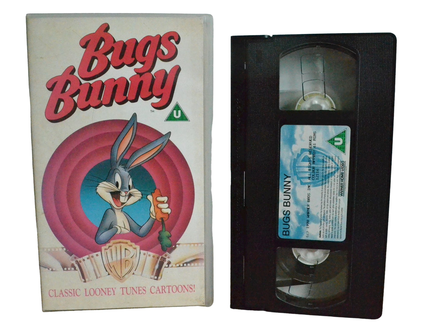 Bugs Bunny - Pinto Colvig - Warner Home Video - Childrens - PAL - VHS-