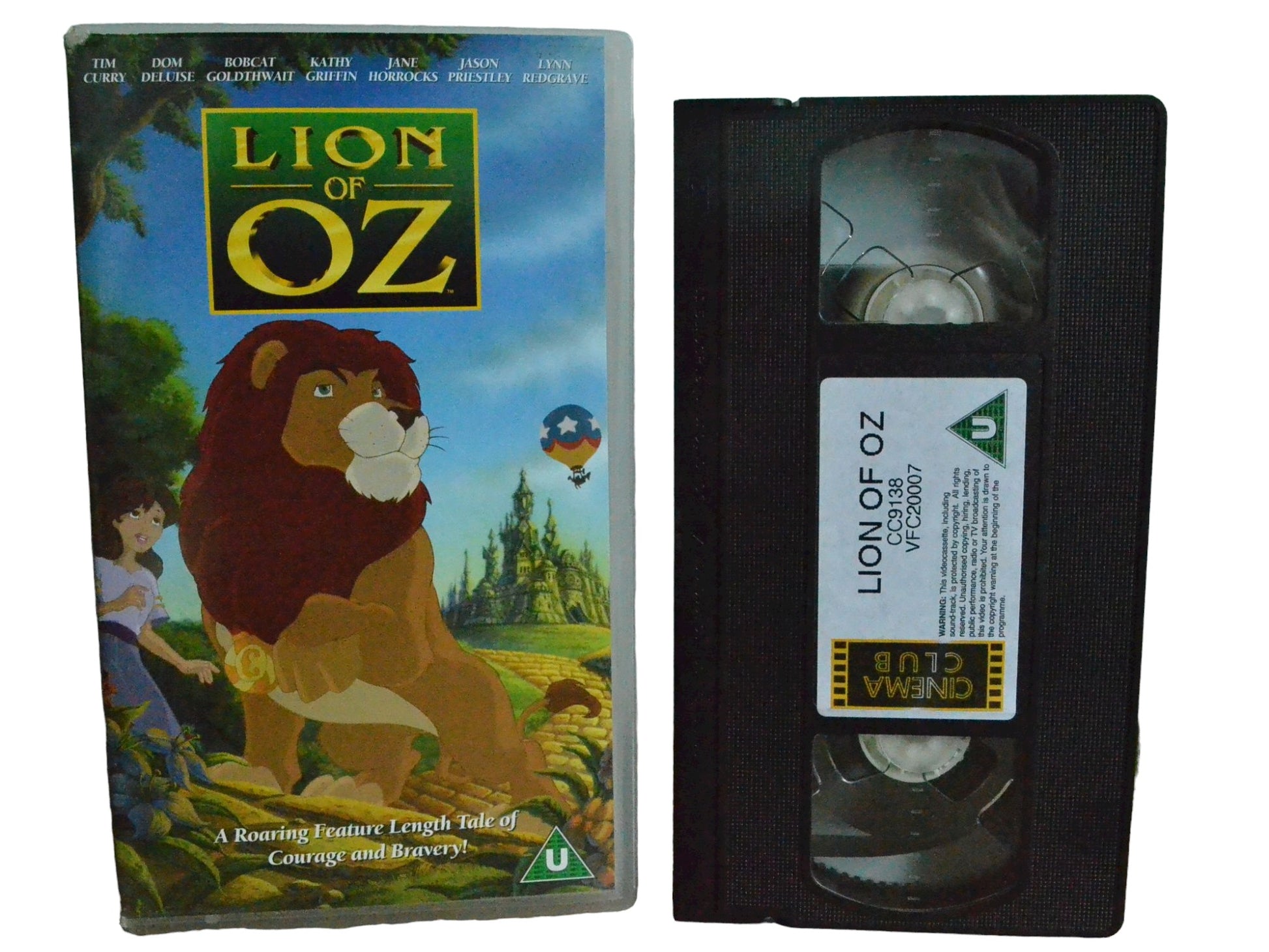 Lion Of OZ - Henry Beckman - Cinema Club - Childrens - PAL - VHS-