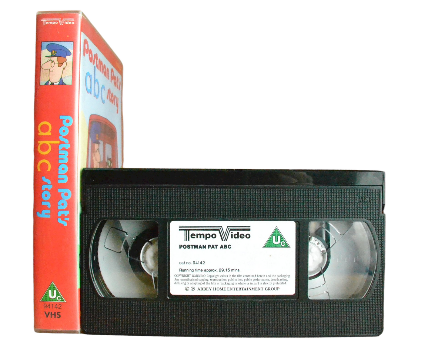Postman Pat's ABC Story - Tempo Video - Children’s - Pal VHS-