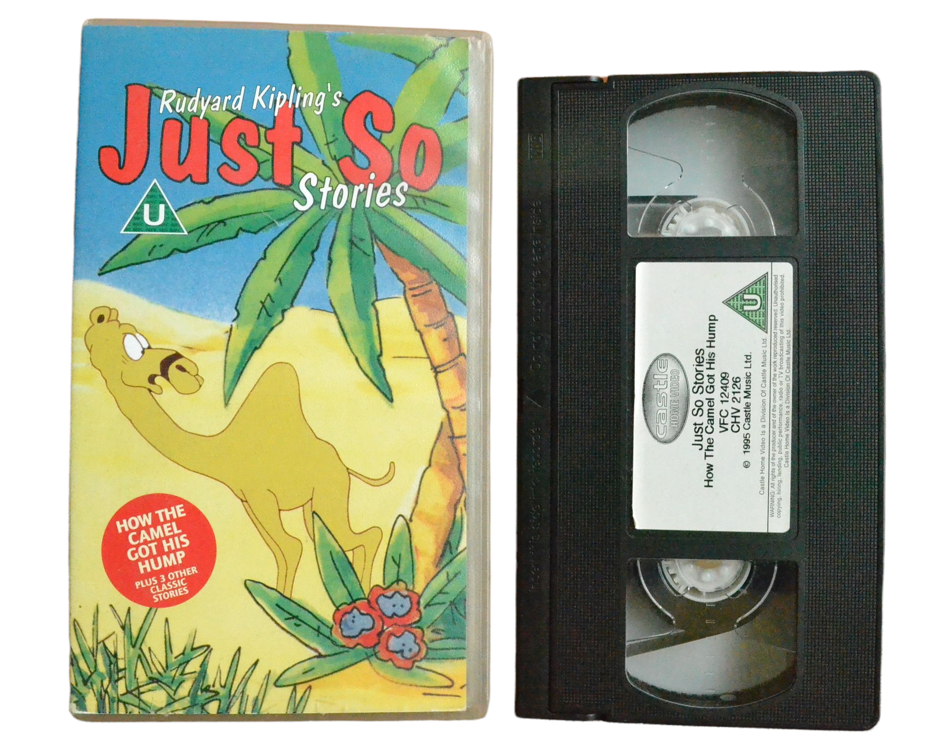 Just So Stories: How The Camel Got His Hump - Rudyard Kipling's - Castle Home Video - Children’s - Pal VHS-