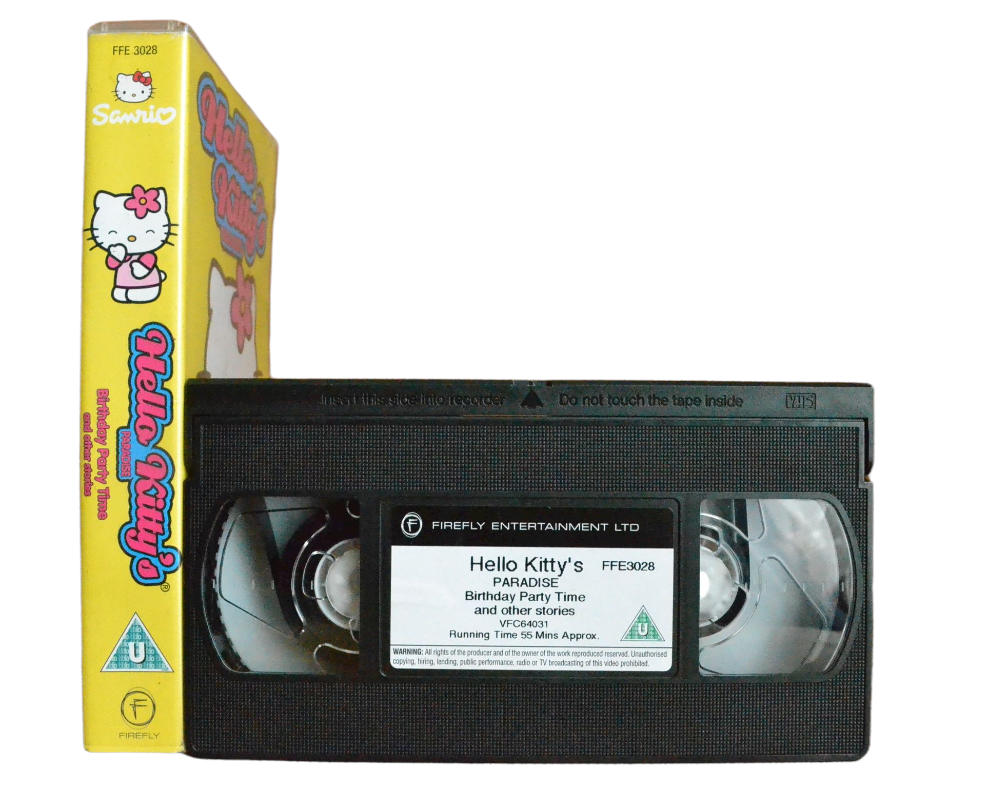 Hello Kitty's Paradise: Birthday Party Time and Other Stories - Firefly Entertainment - Children’s - Pal VHS-