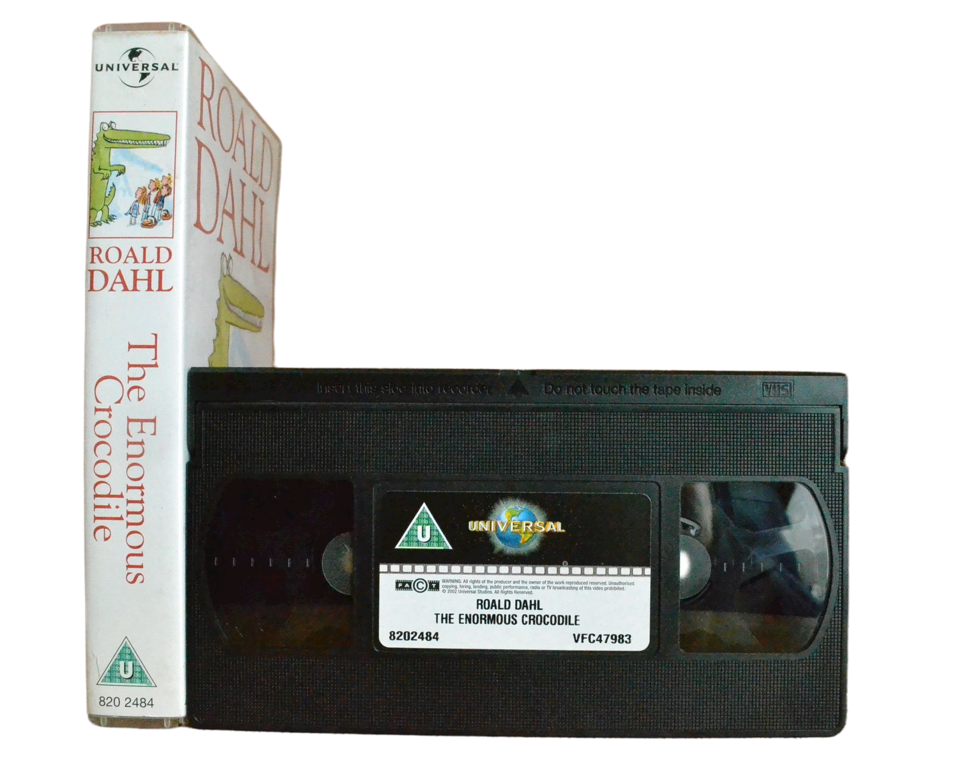 Road Dahl: The Enormous Crocodile - Universal - Children’s - Pal VHS-