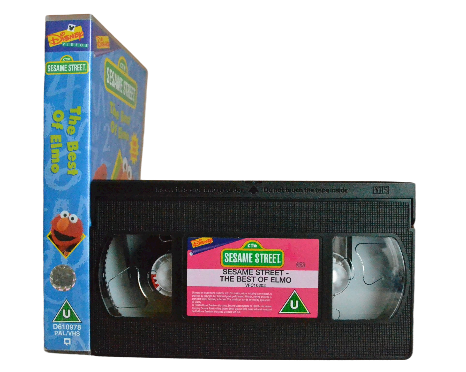 Sesame Street: The Best Of Elmo - Sonia Manzano - Universal - Children’s - Pal VHS-