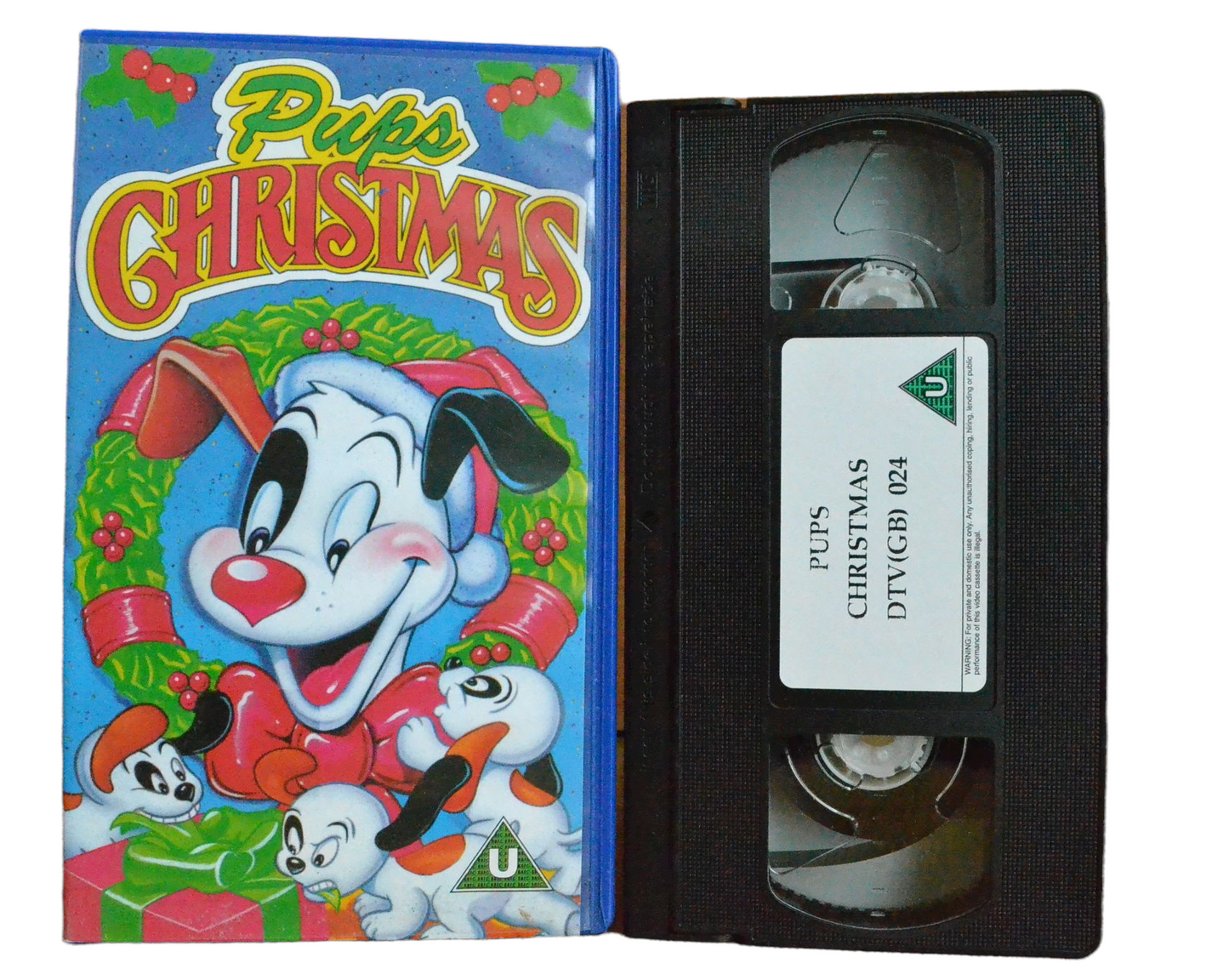 Pups Christmas - DTV [GB] - Children’s - Pal VHS-