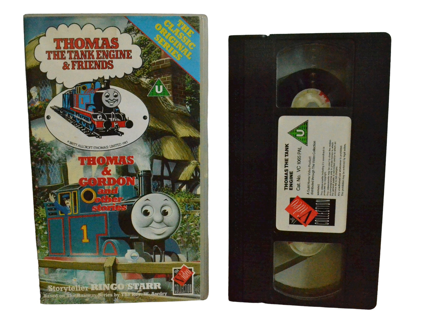 Thomas The Tank Engine & Friends - Thomas and Gordon -Michael Angelis - The Video Collection - Childrens - PAL - VHS-