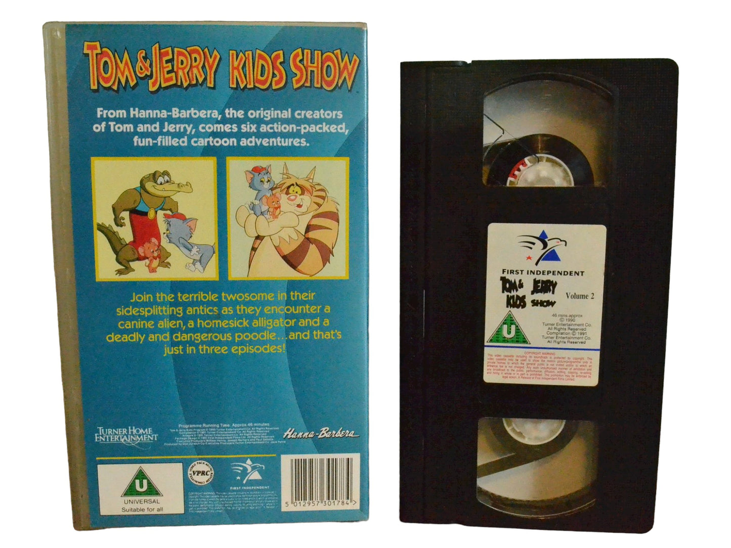 Tom and Jerry Kids Show - Outer Sapce Rover - Frank Welker - First Independent - Childrens - PAL - VHS-