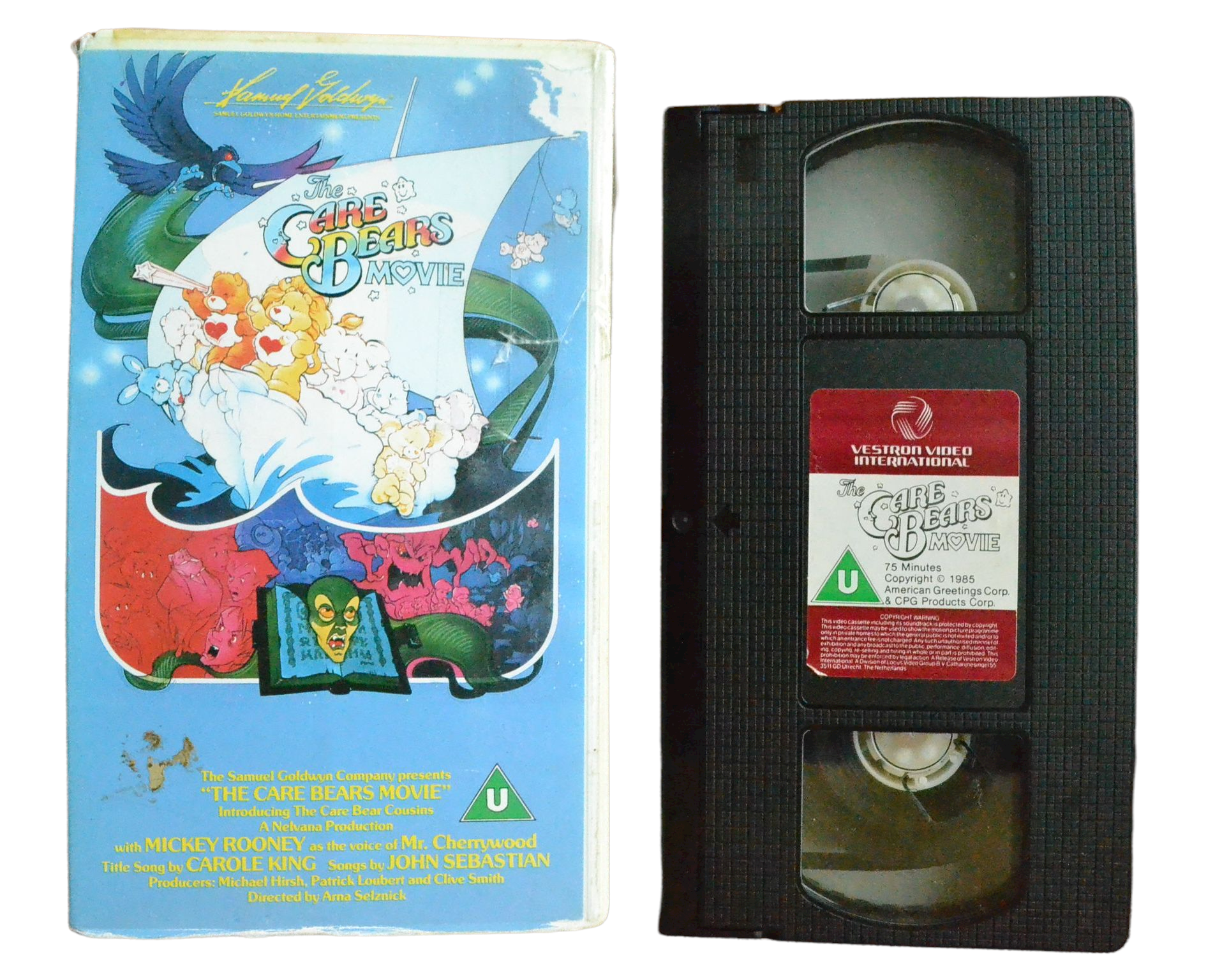 The Care Bears Movie (Early Release) Vestron Video International - Children’s - Pal VHS-