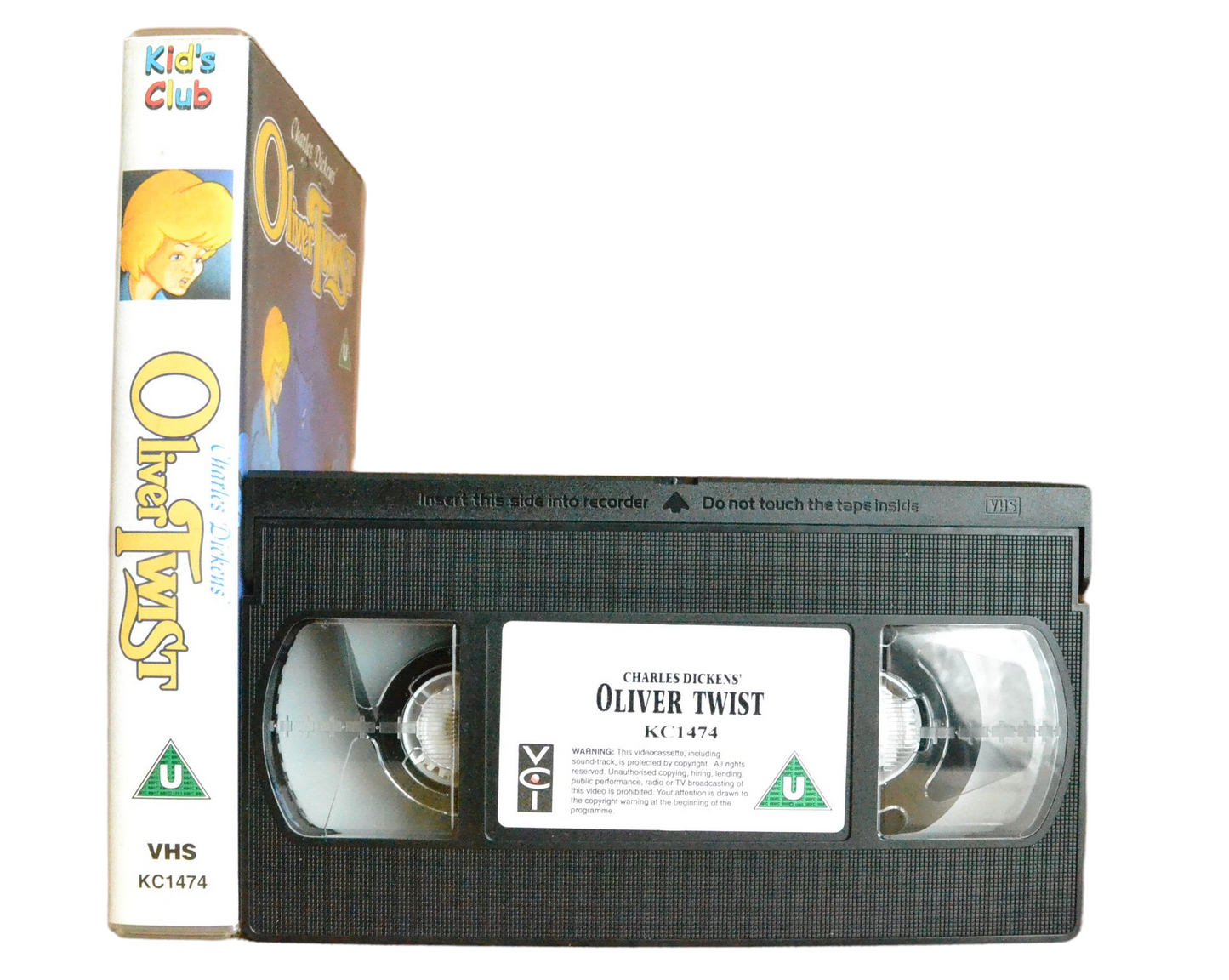 Charles Dickens' Oliver Twist - Kid's Club - Children’s - Pal VHS-