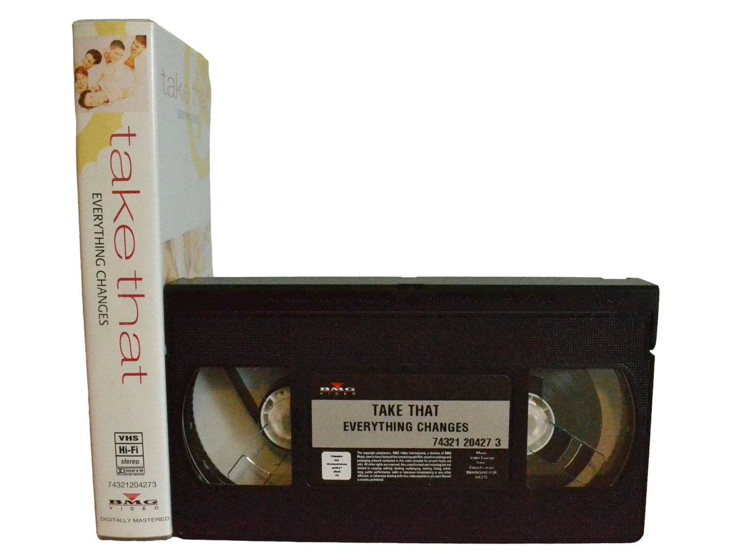 Take That - Everthing Changes - Gregg Masuak - BMG Video - Music - PAL - VHS-