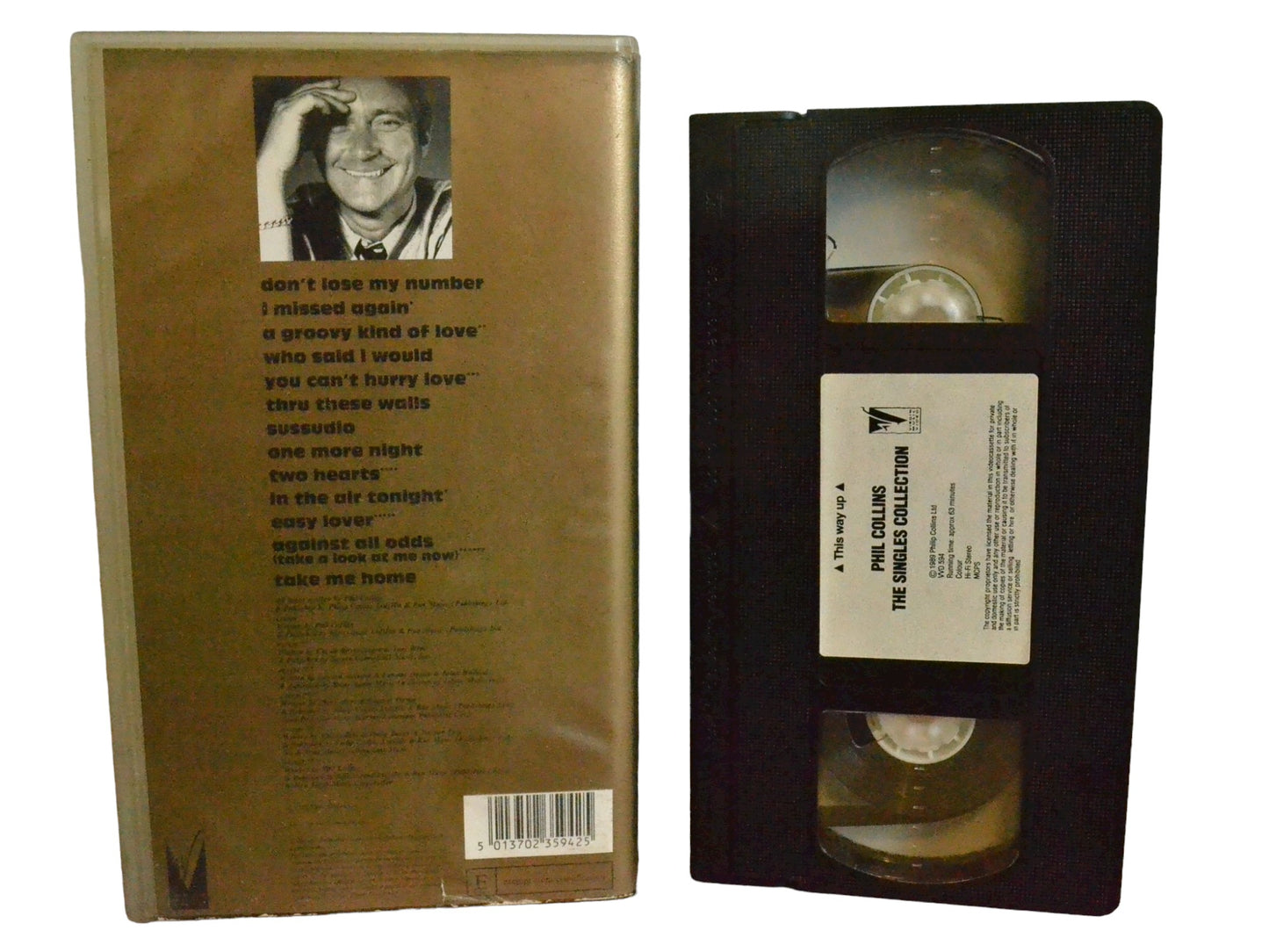 Phil Collins - The Singles Collection - Phil Collins - Virgin Music Video - Music - PAL - VHS-