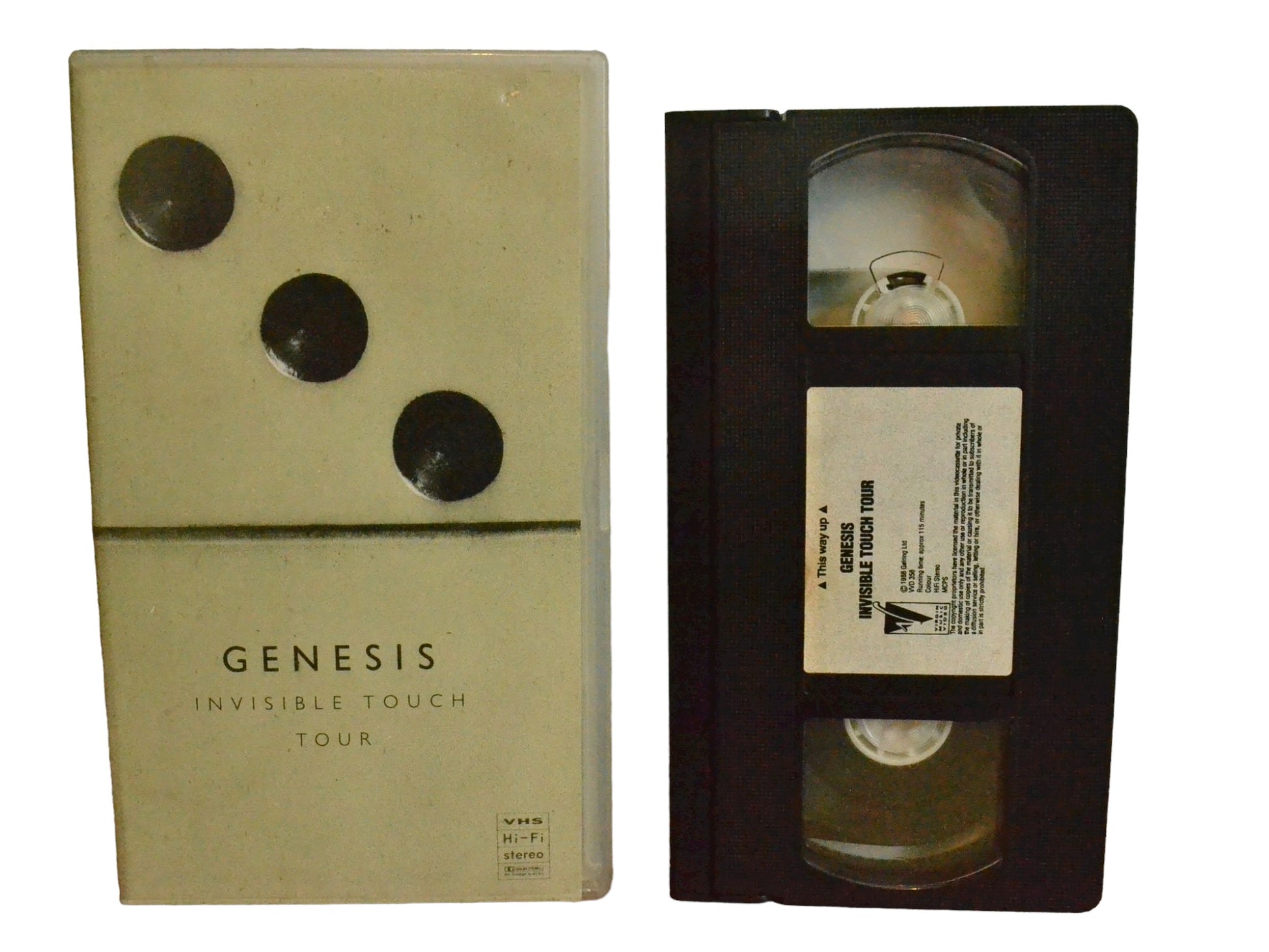 Genesis: Invisible Touch Tour - Tony Banks - Virgin Music Video - Music - PAL - VHS-