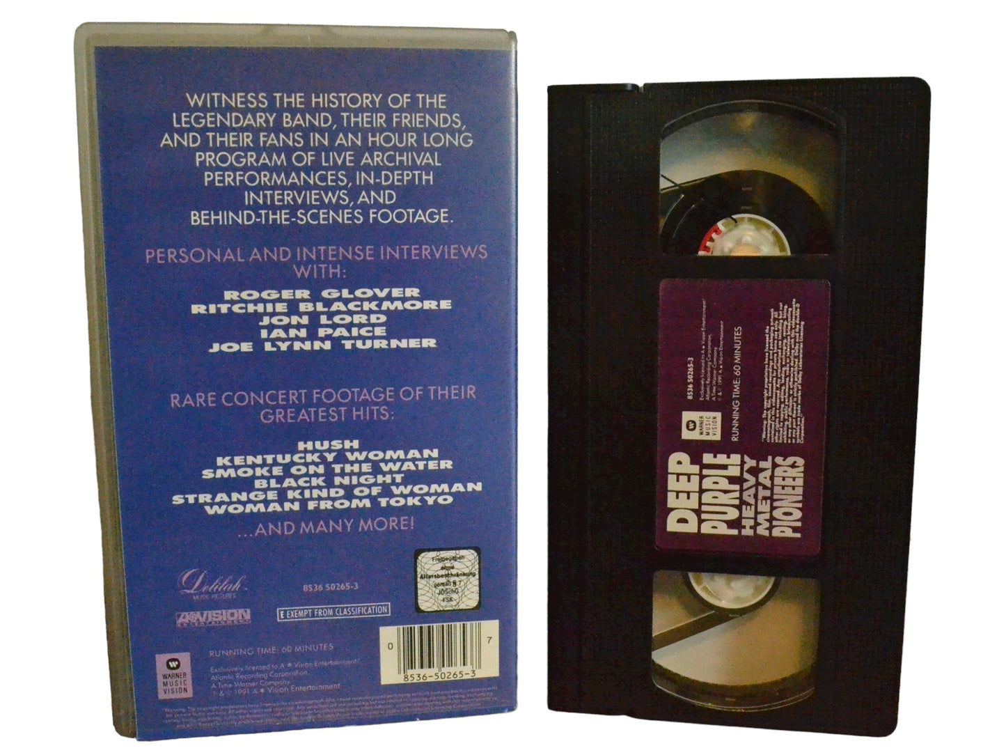 Deep Purple Heavy Metal Pioneers - Ritchie Blackmore - Warner Music Vision - Music - PAL - VHS-