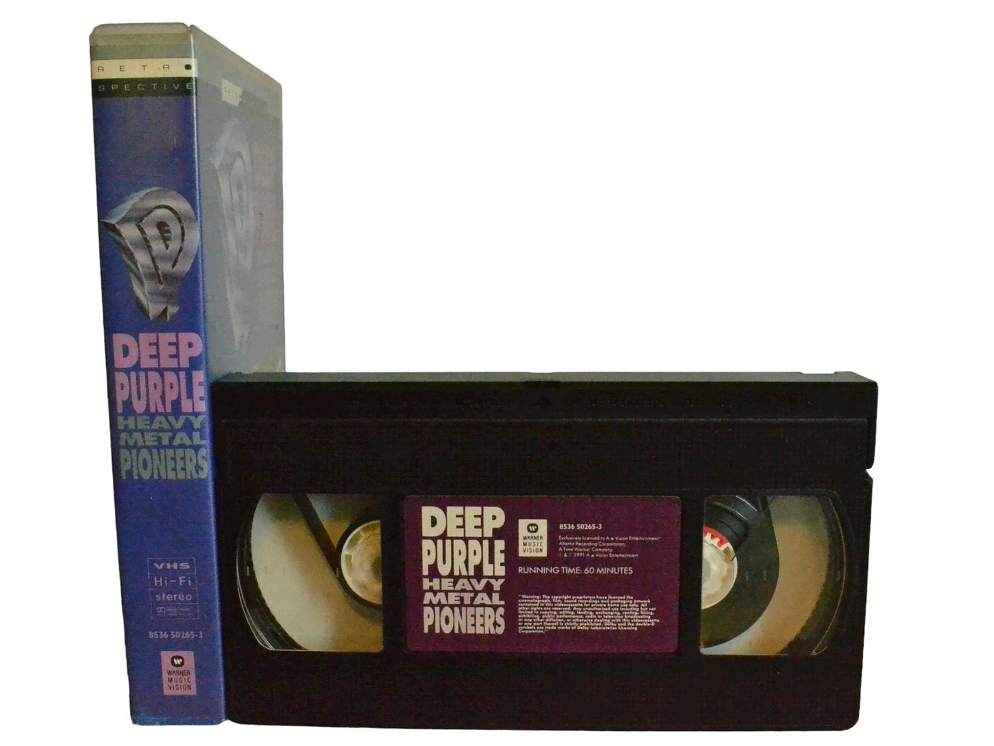 Deep Purple Heavy Metal Pioneers - Ritchie Blackmore - Warner Music Vision - Music - PAL - VHS-