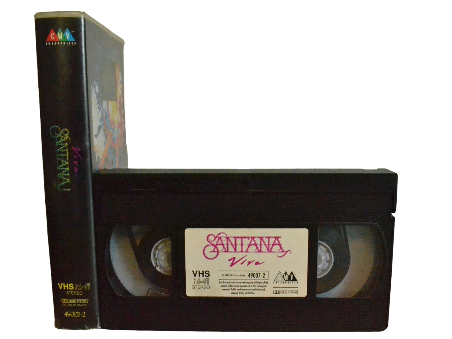 Santana Viva - Luan Santana - CMV Enterprises - Music - PAL - VHS-