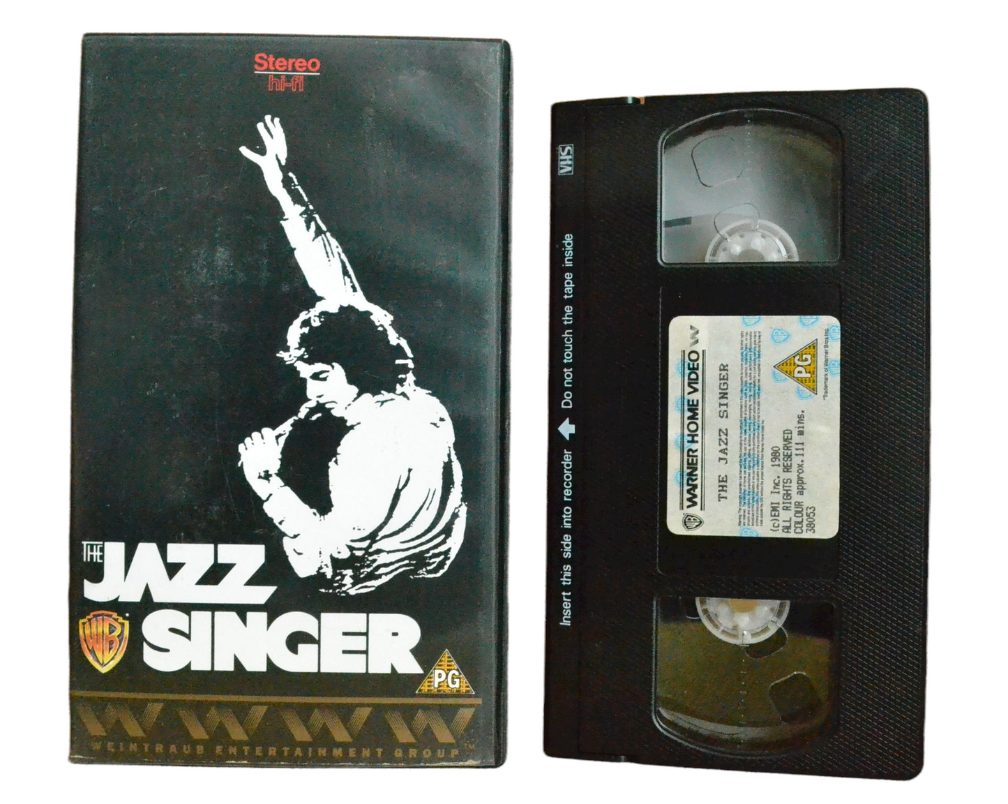 The Jazz Singer - Neil Diamond - Warner Home Video - Vintage - Pal VHS-