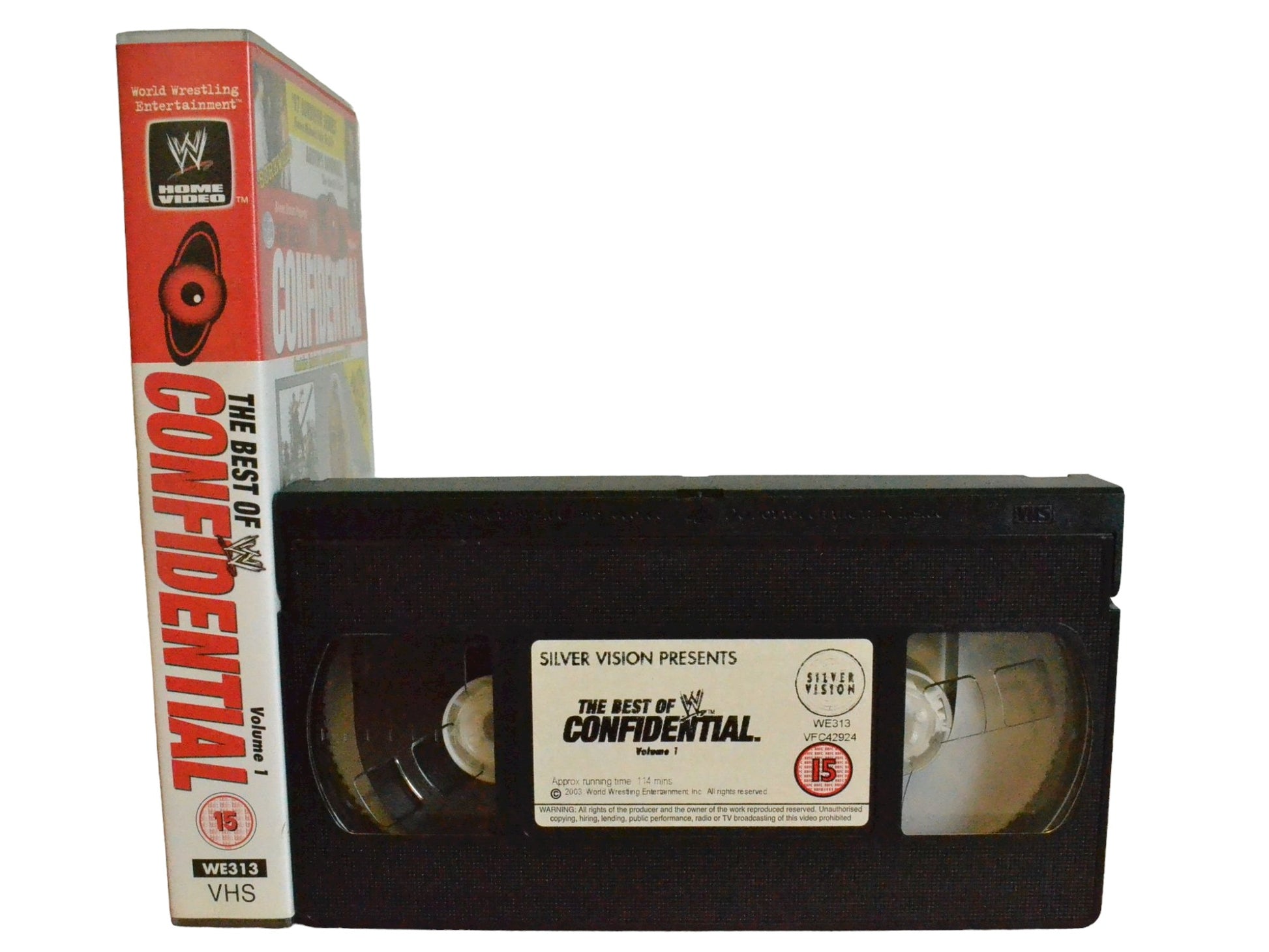 WWE: Best of Confidential: Vol. 1 - World Wrestling Entertainment Home Video - Wrestling - PAL - VHS-