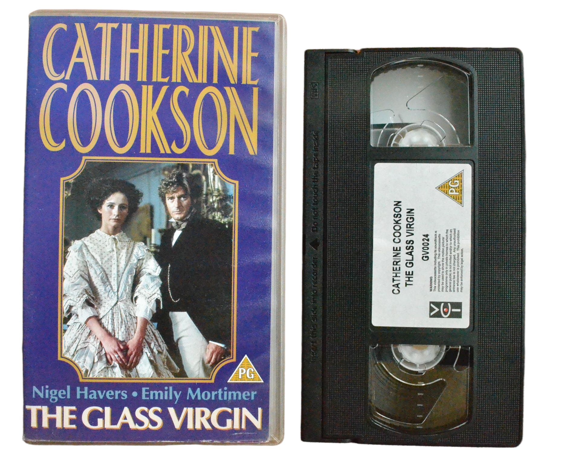 Catherine Cookson: The Glass Virgin - Jan Graveson - VCI - Vintage - Pal VHS-